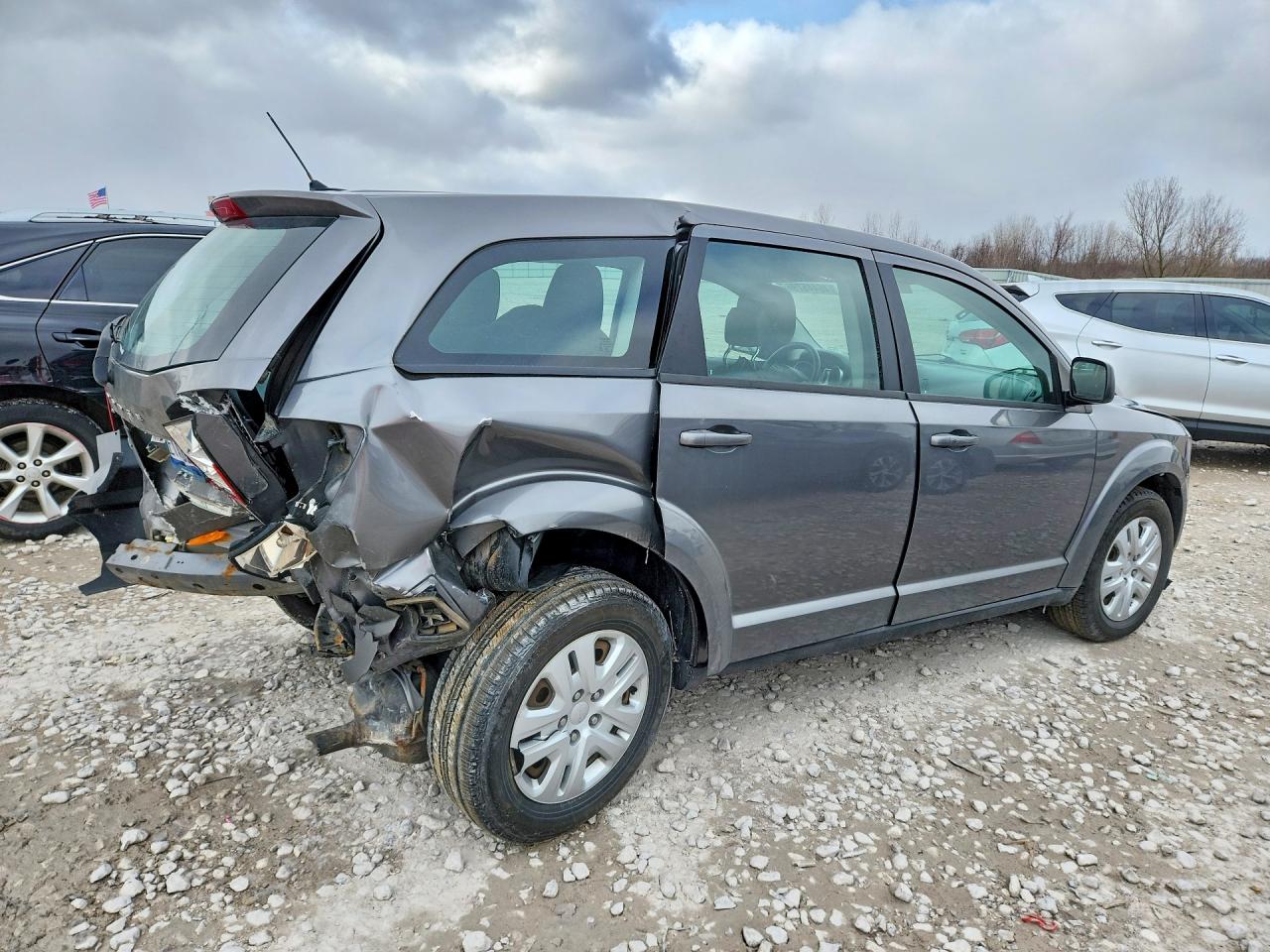 2013 Dodge Journey Se Серый vin: 3C4PDCAB6DT713644