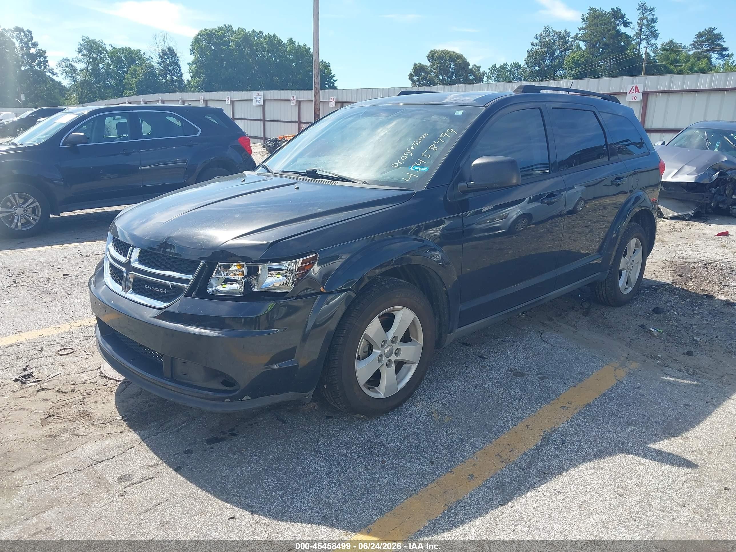 2013 Dodge Journey Se Черный vin: 3C4PDCAB6DT722425