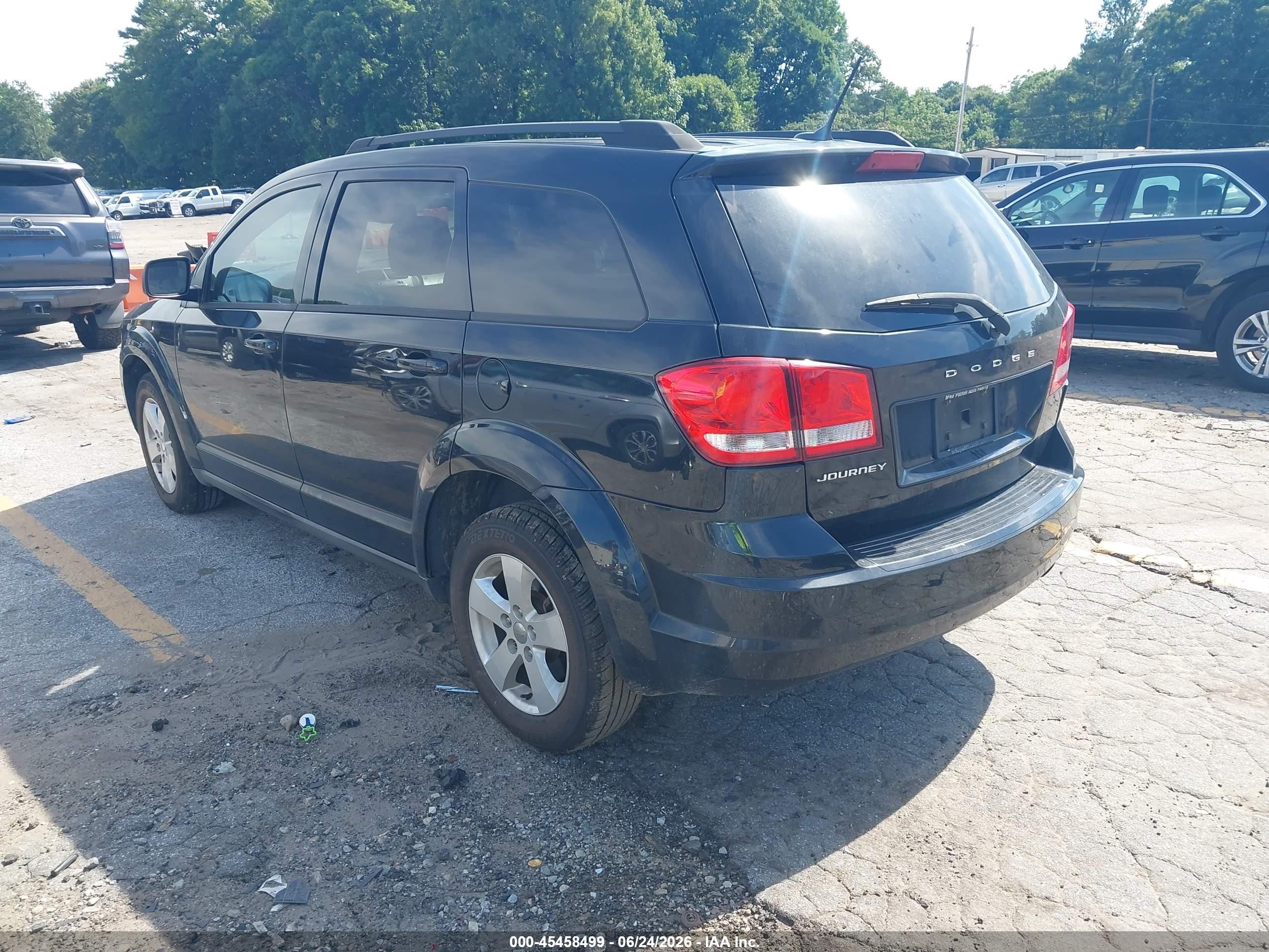 2013 Dodge Journey Se Черный vin: 3C4PDCAB6DT722425