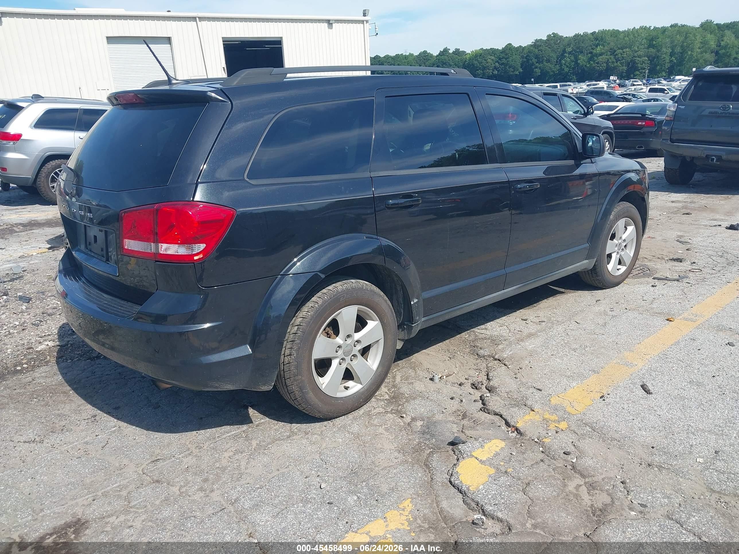 2013 Dodge Journey Se Черный vin: 3C4PDCAB6DT722425