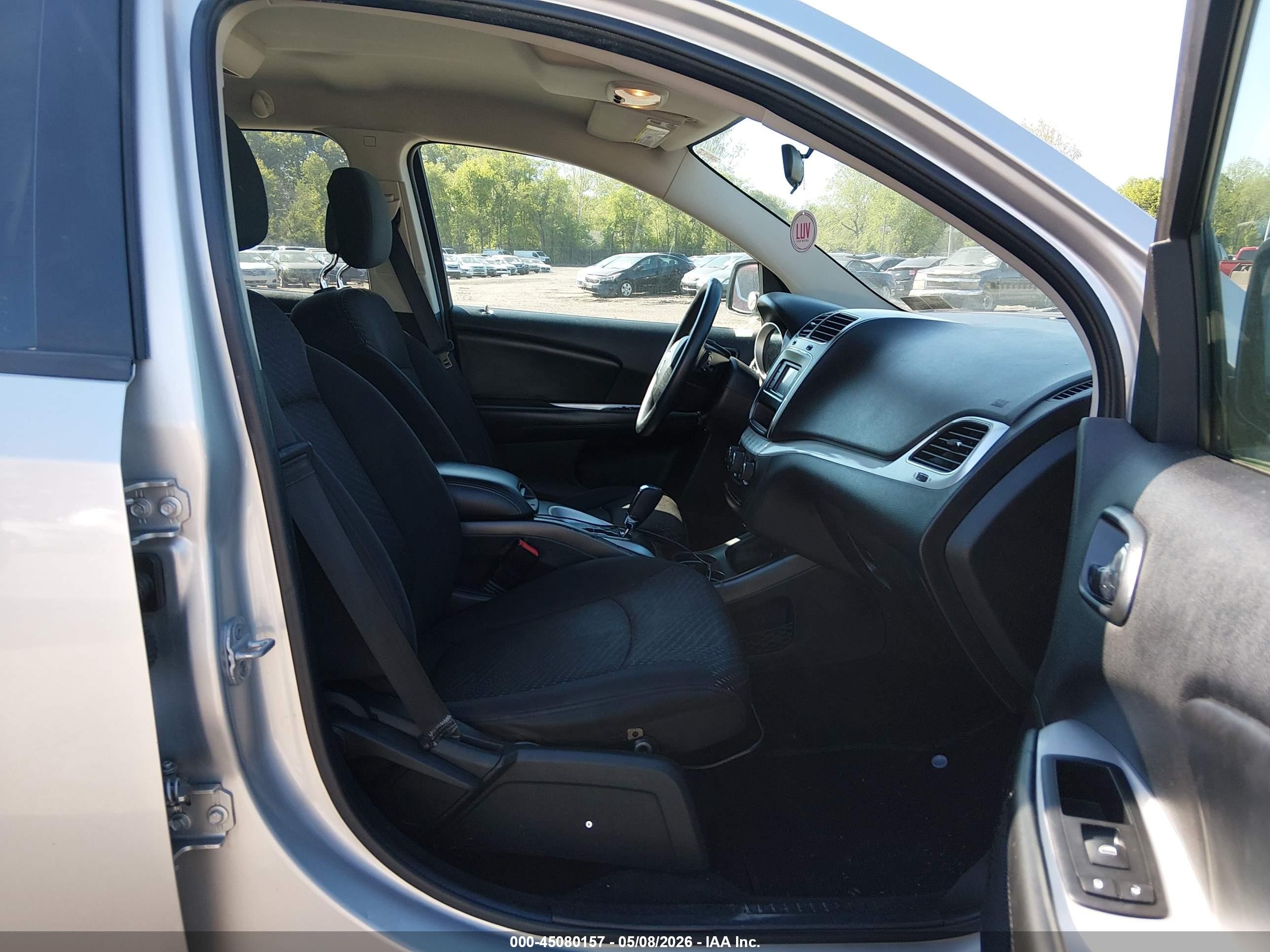 2014 Dodge Journey American Value Pkg Silver vin: 3C4PDCAB6ET111909