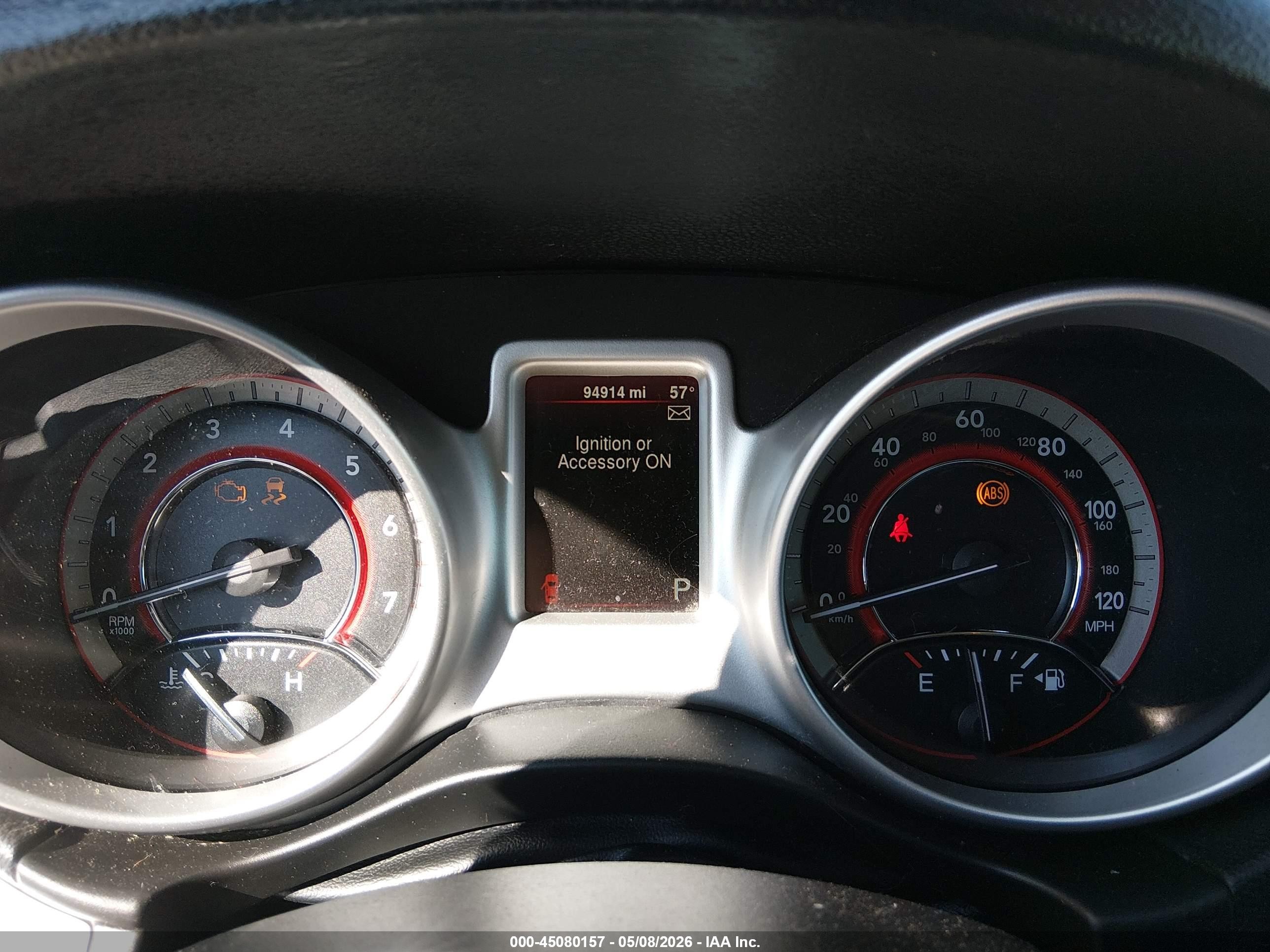 2014 Dodge Journey American Value Pkg Silver vin: 3C4PDCAB6ET111909