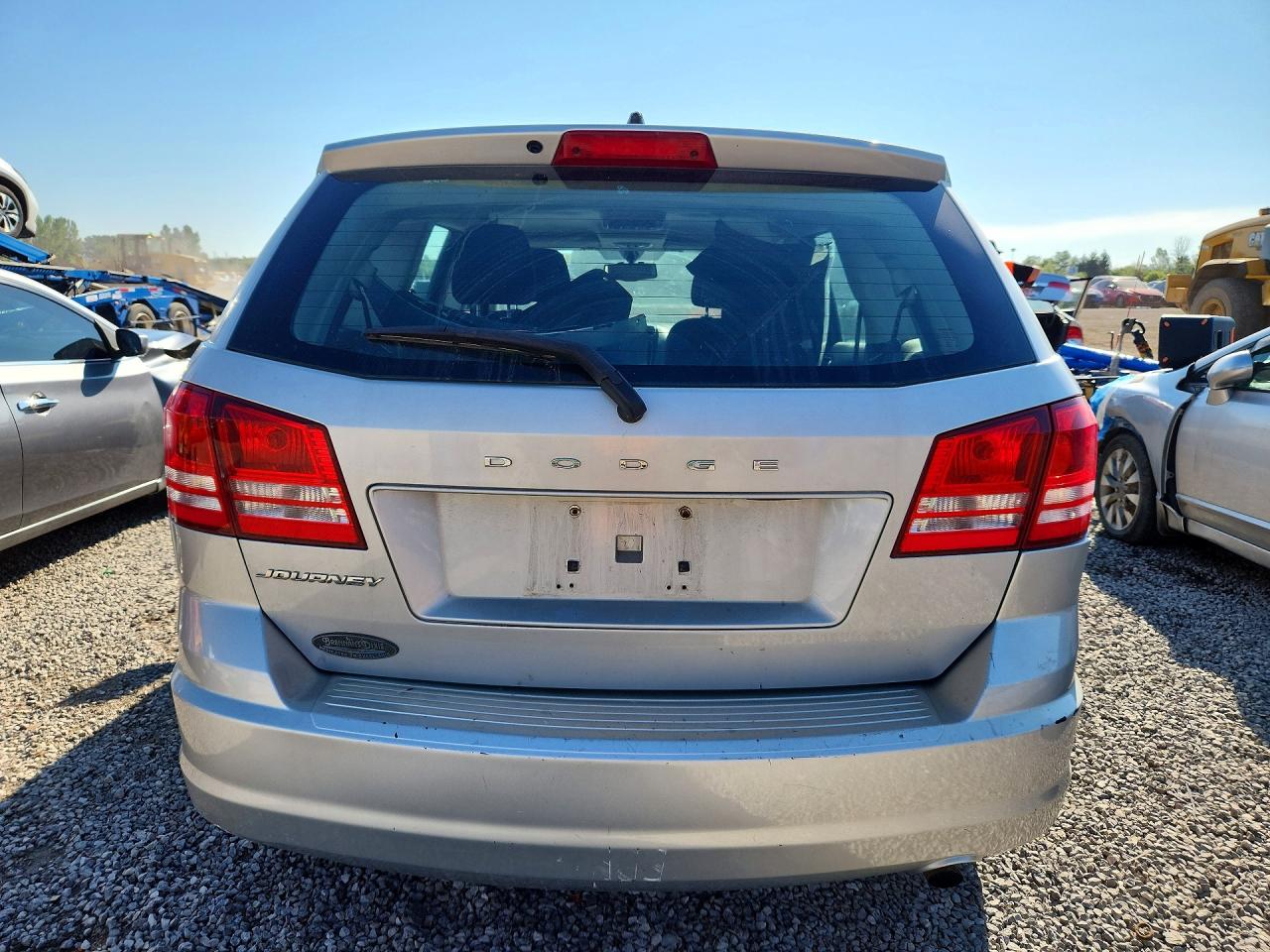 2014 Dodge Journey Se Silver vin: 3C4PDCAB6ET115930