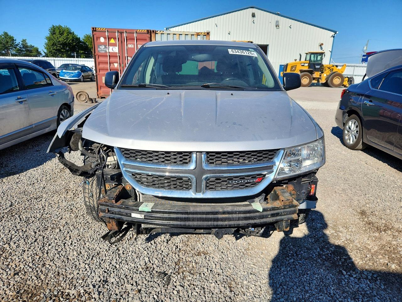 2014 Dodge Journey Se Silver vin: 3C4PDCAB6ET115930
