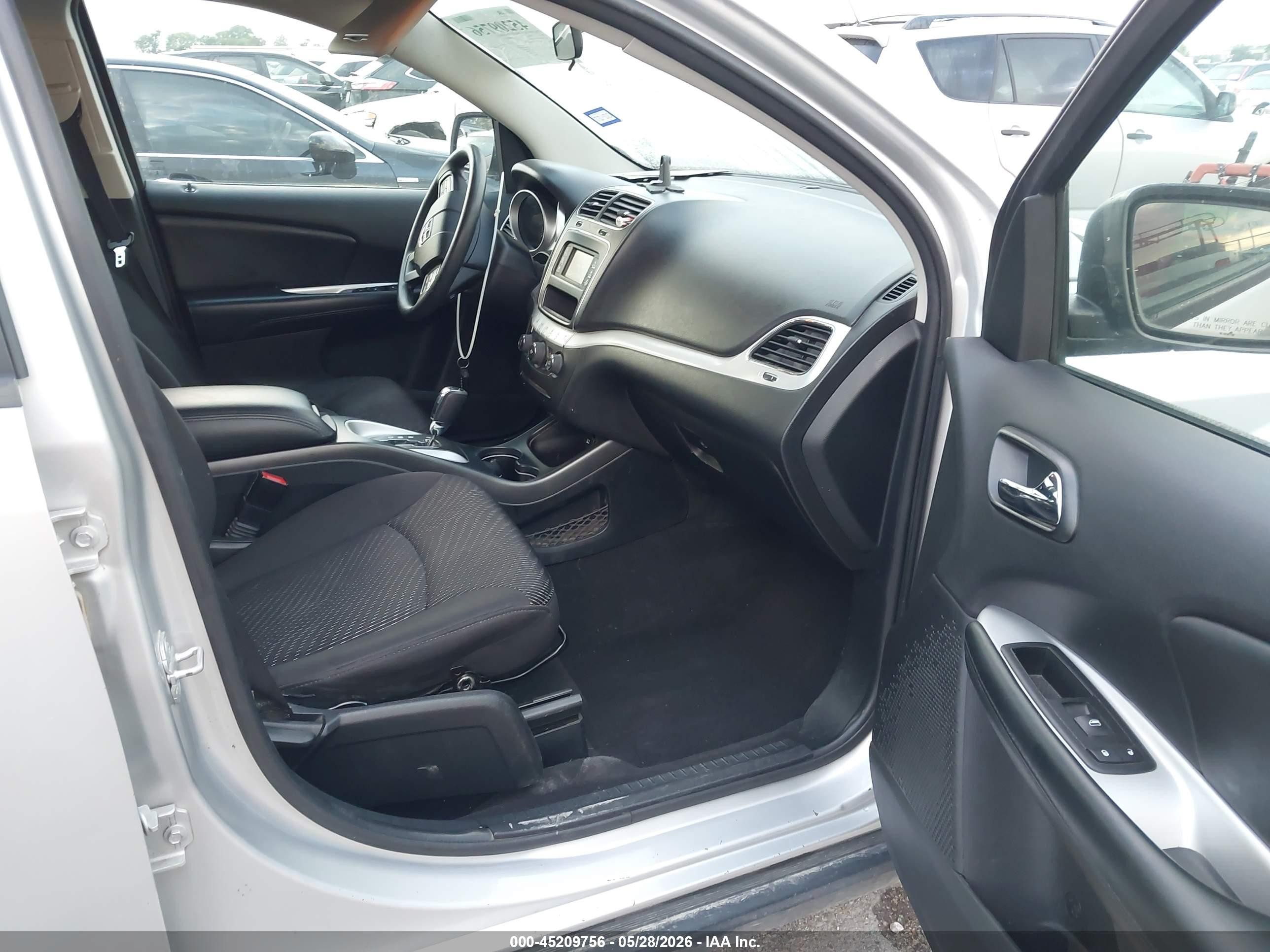 2014 Dodge Journey American Value Pkg Silver vin: 3C4PDCAB6ET170927