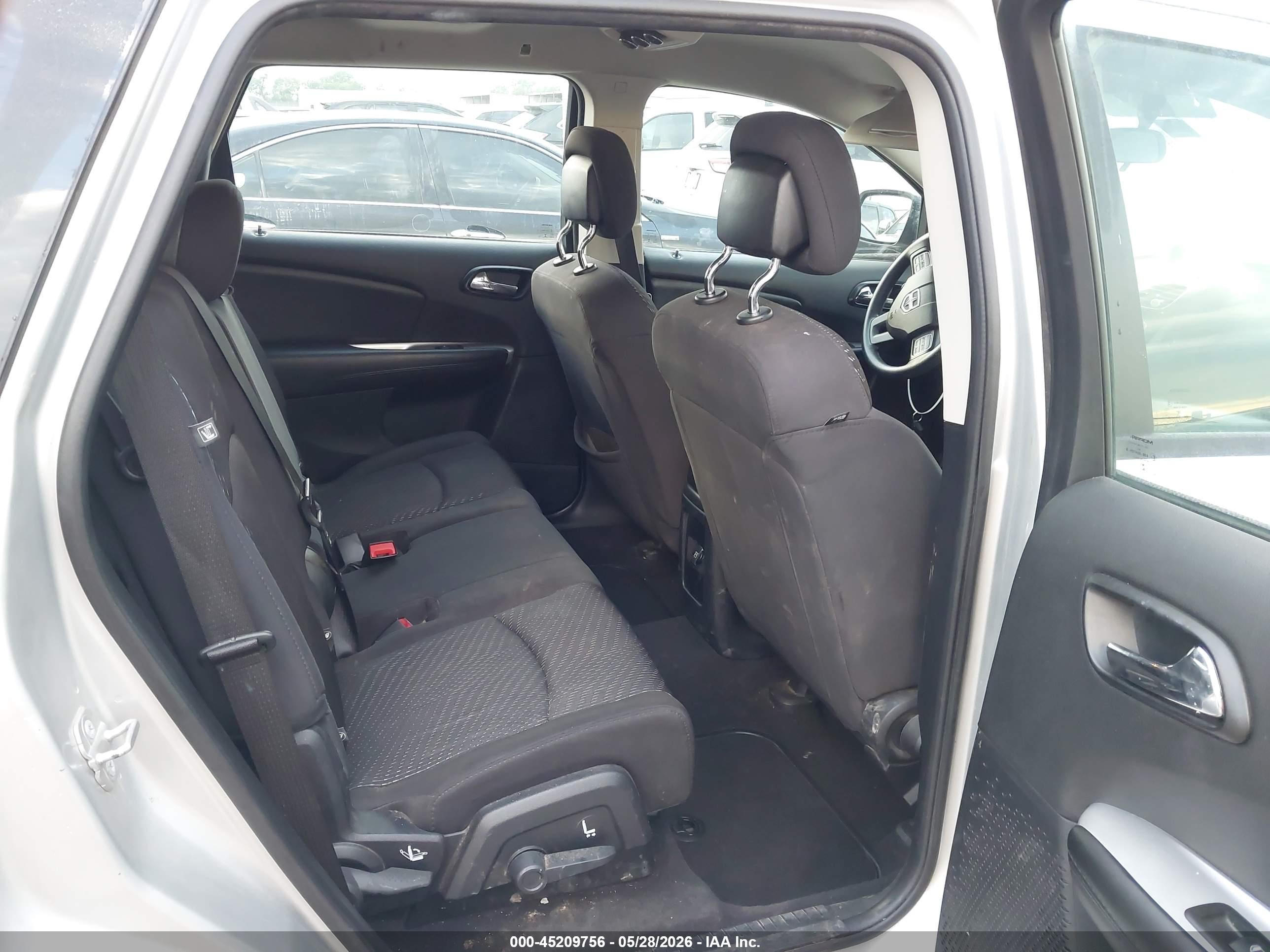 2014 Dodge Journey American Value Pkg Silver vin: 3C4PDCAB6ET170927