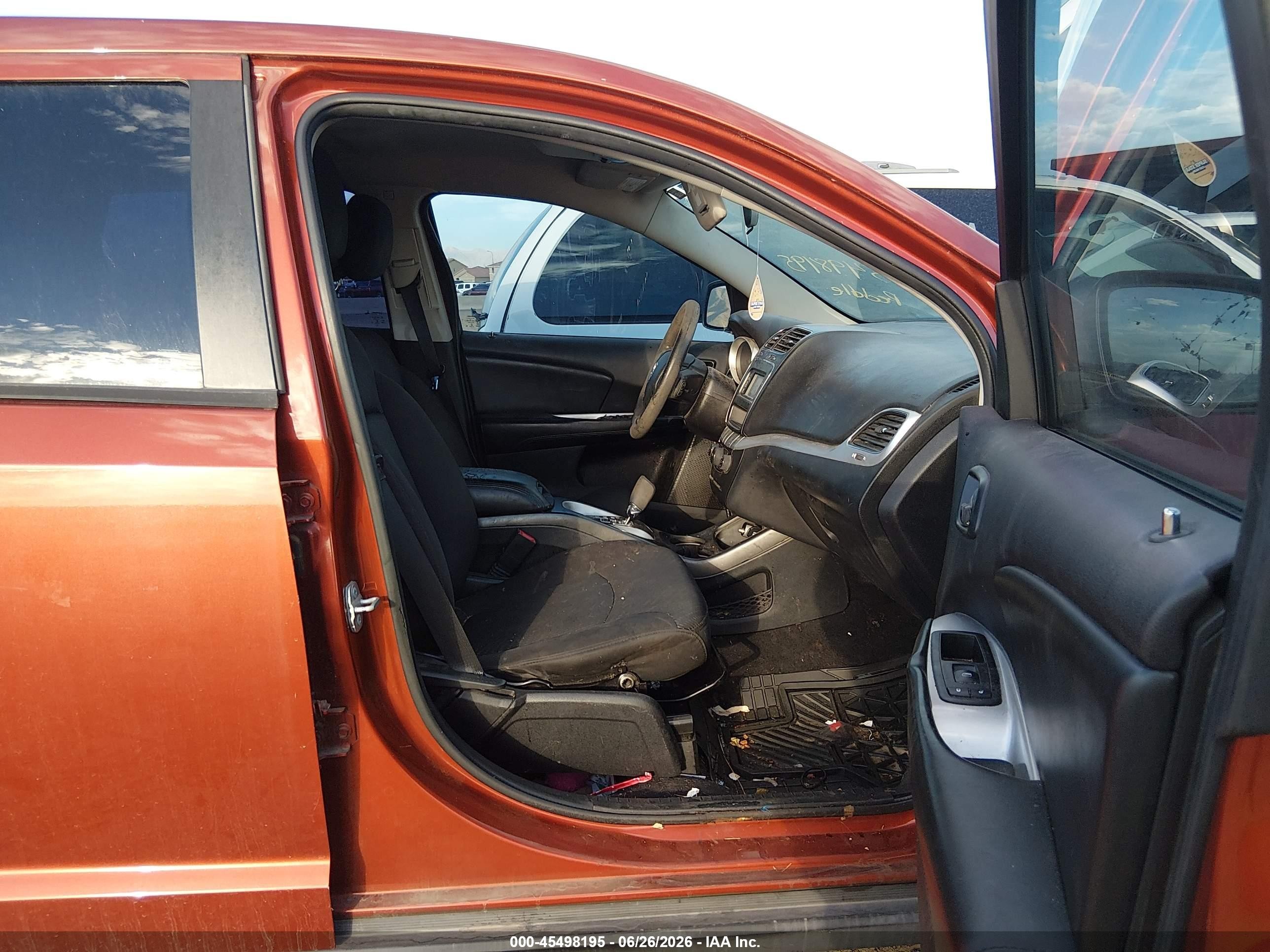 2014 Dodge Journey American Value Pkg Orange vin: 3C4PDCAB6ET277976