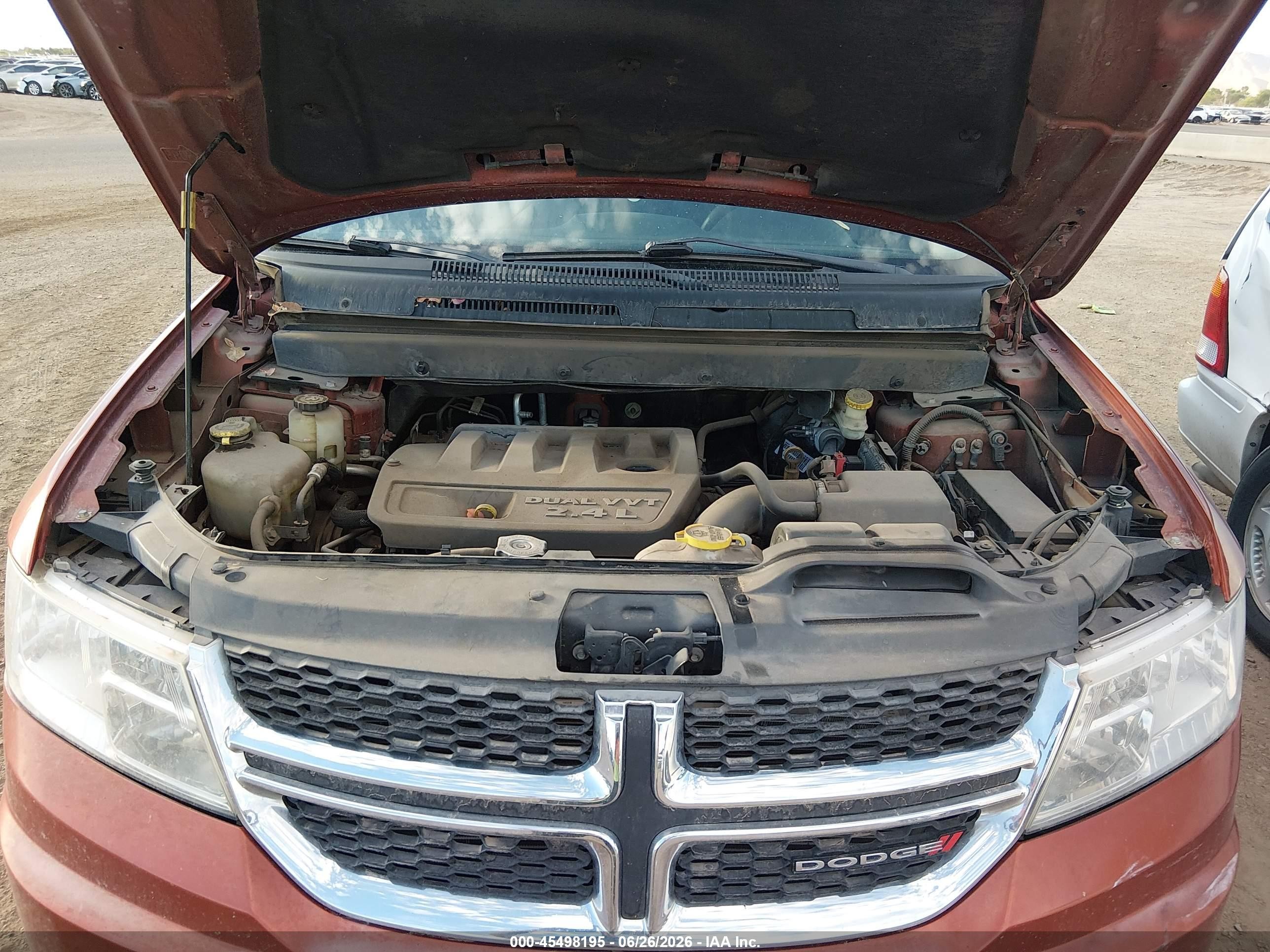 2014 Dodge Journey American Value Pkg Orange vin: 3C4PDCAB6ET277976