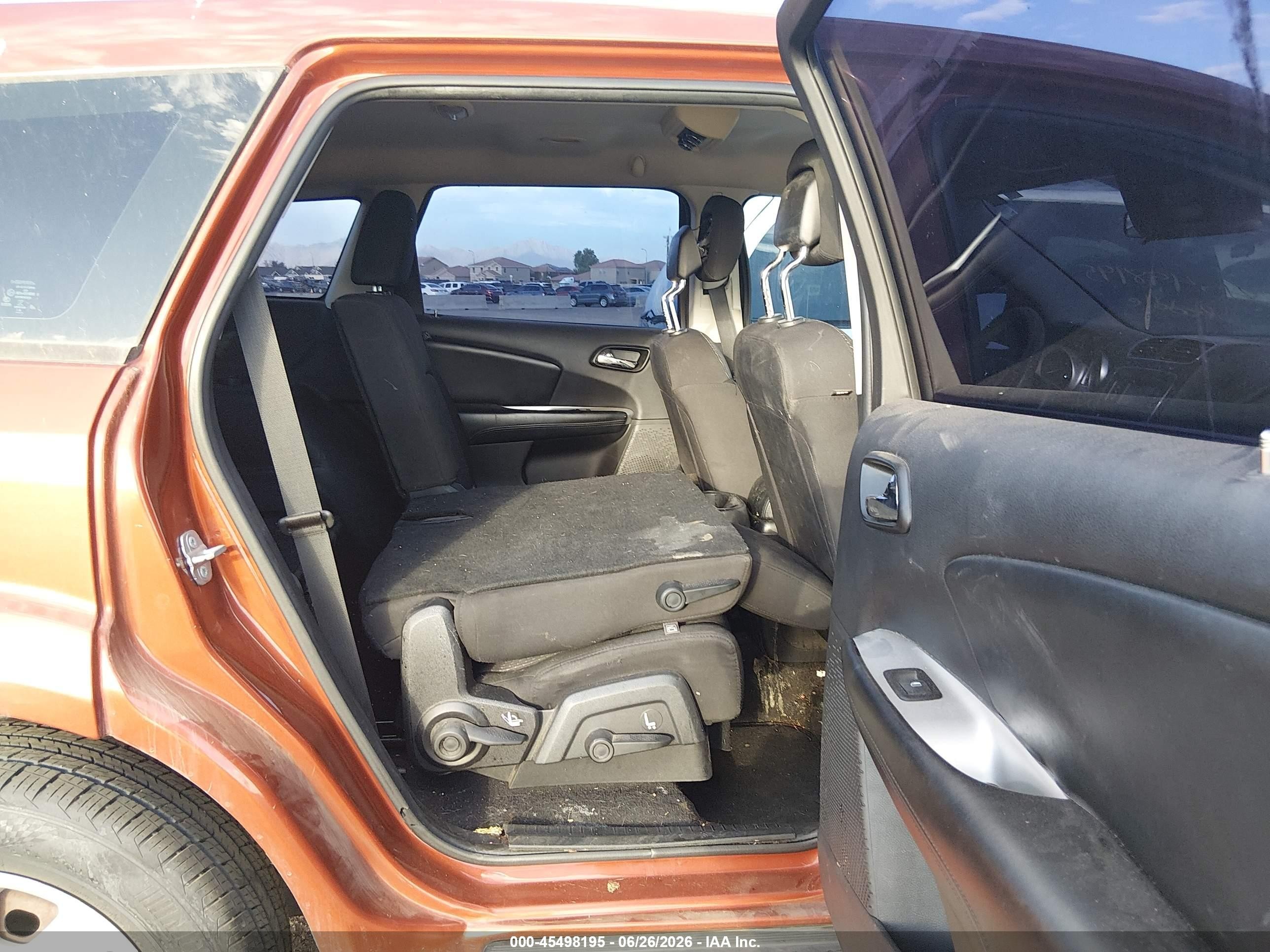 2014 Dodge Journey American Value Pkg Orange vin: 3C4PDCAB6ET277976