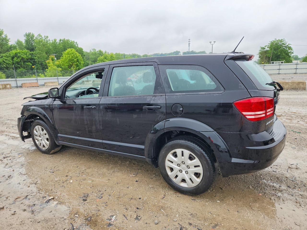 2014 Dodge Journey Se Black vin: 3C4PDCAB6ET303671