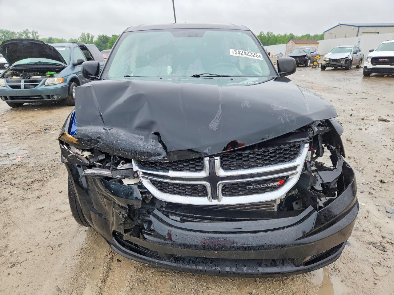 2014 Dodge Journey Se Black vin: 3C4PDCAB6ET303671