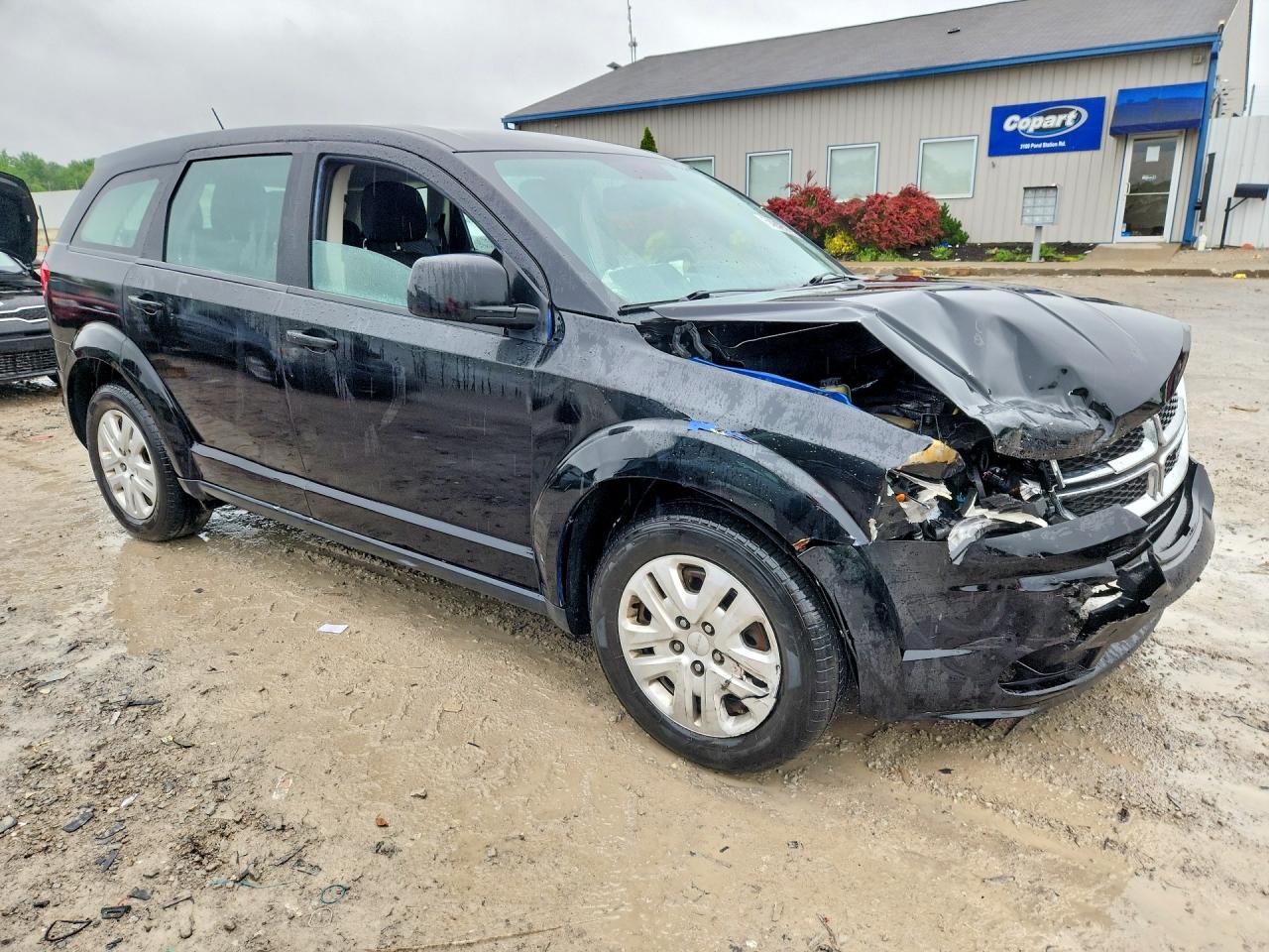 2014 Dodge Journey Se Black vin: 3C4PDCAB6ET303671
