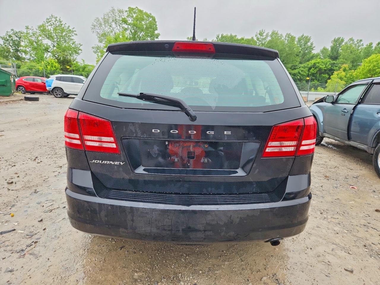 2014 Dodge Journey Se Black vin: 3C4PDCAB6ET303671