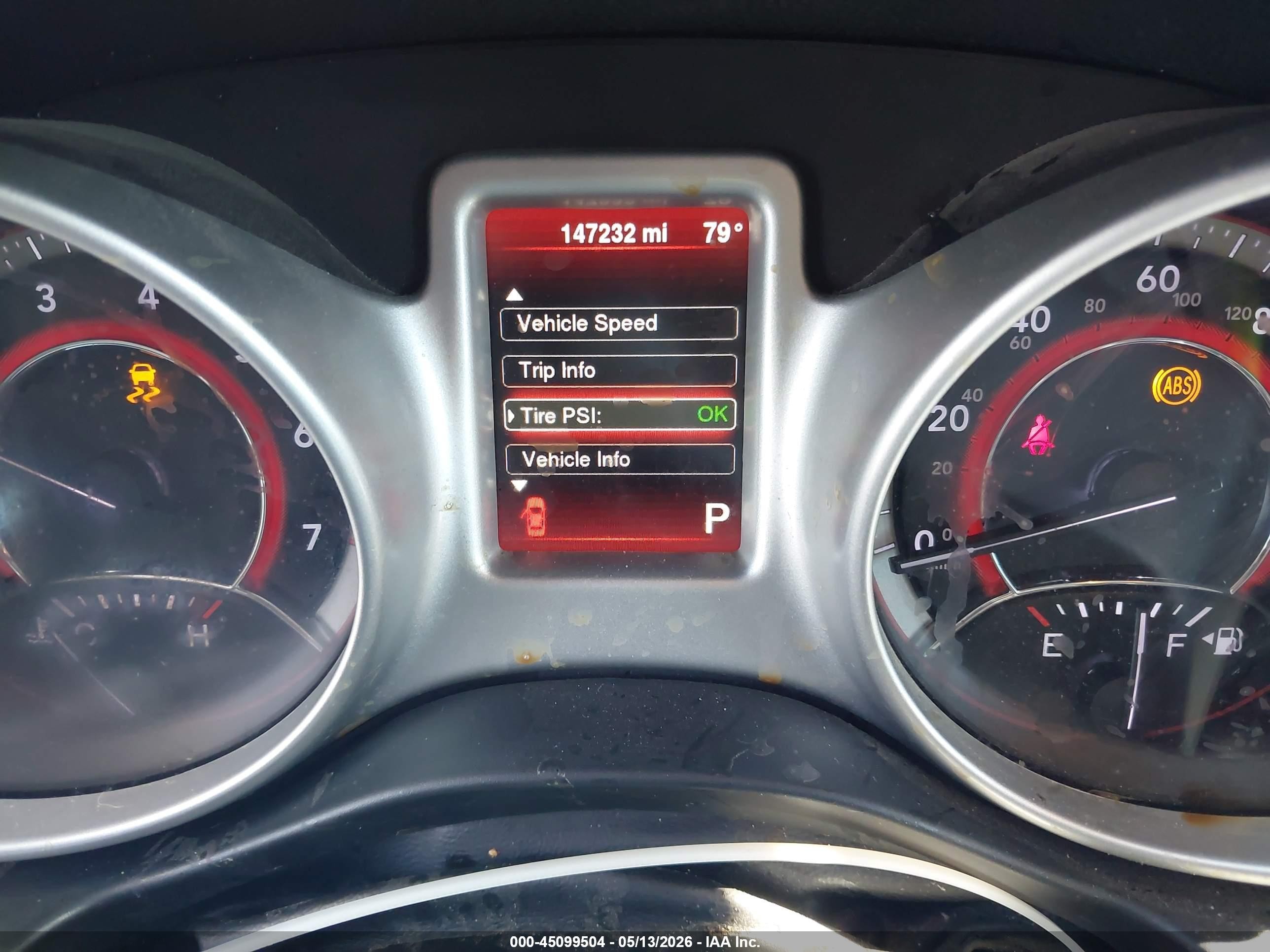 2015 Dodge Journey American Value Pkg Red vin: 3C4PDCAB6FT564915