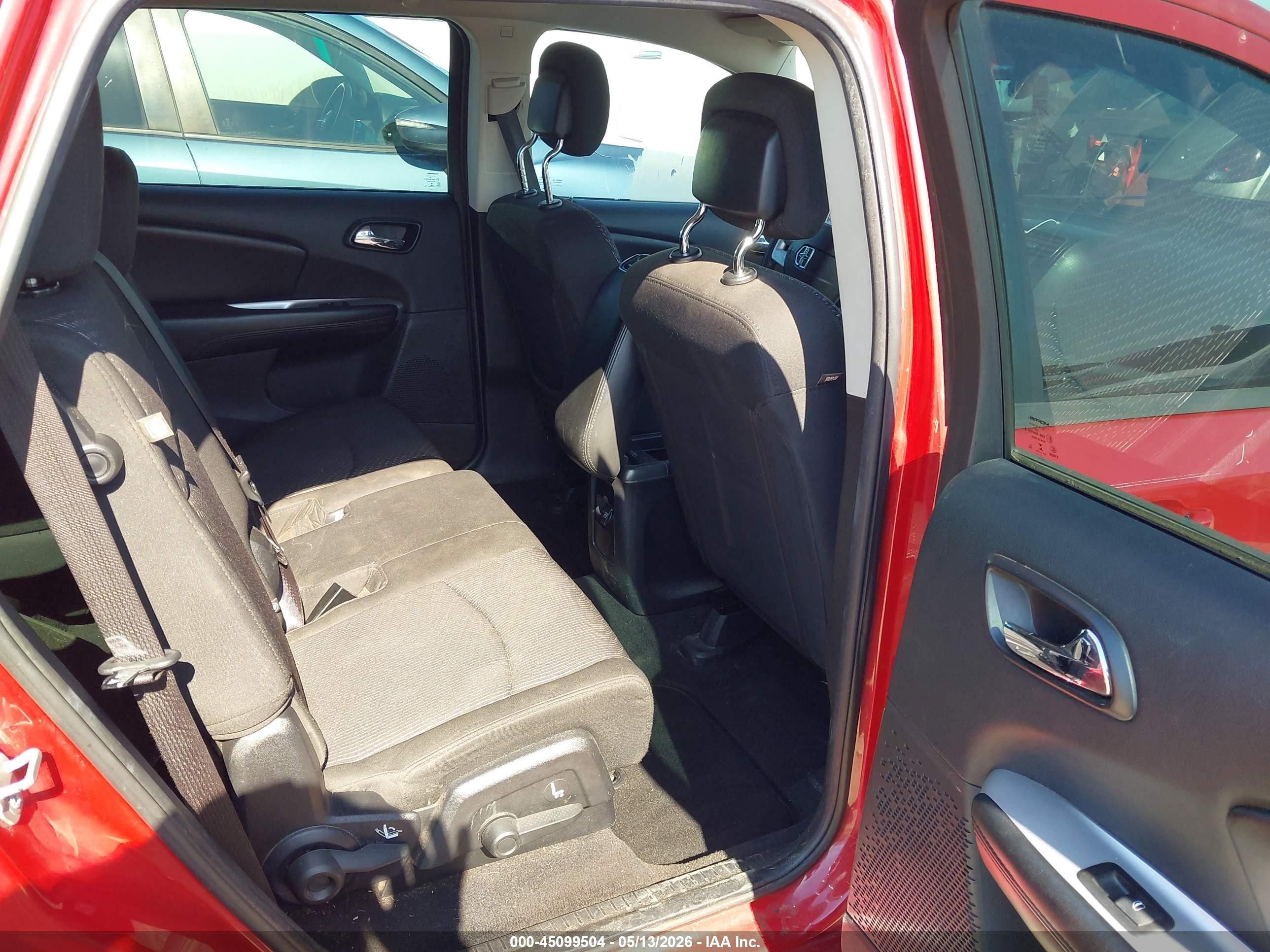 2015 Dodge Journey American Value Pkg Red vin: 3C4PDCAB6FT564915