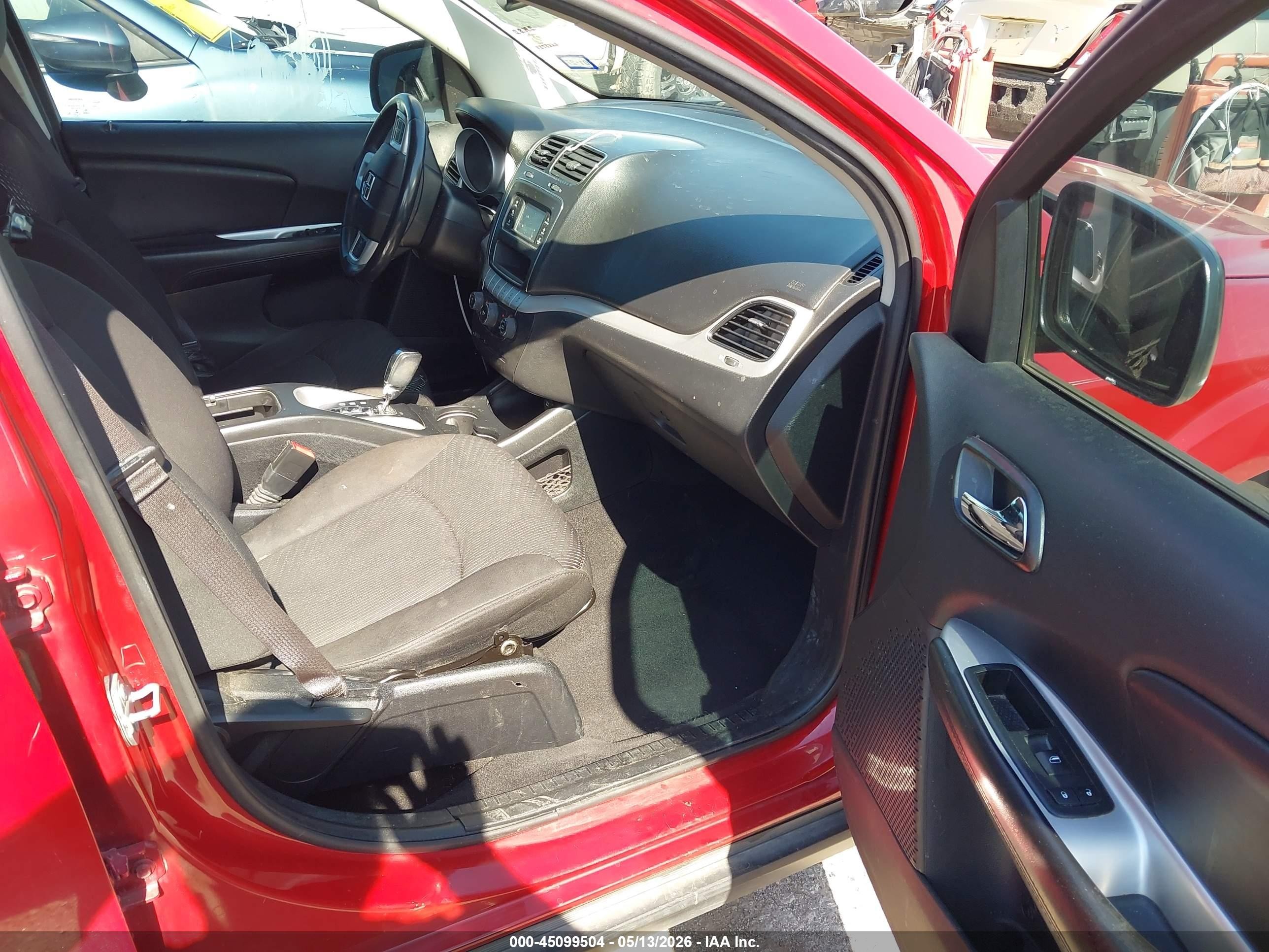 2015 Dodge Journey American Value Pkg Red vin: 3C4PDCAB6FT564915
