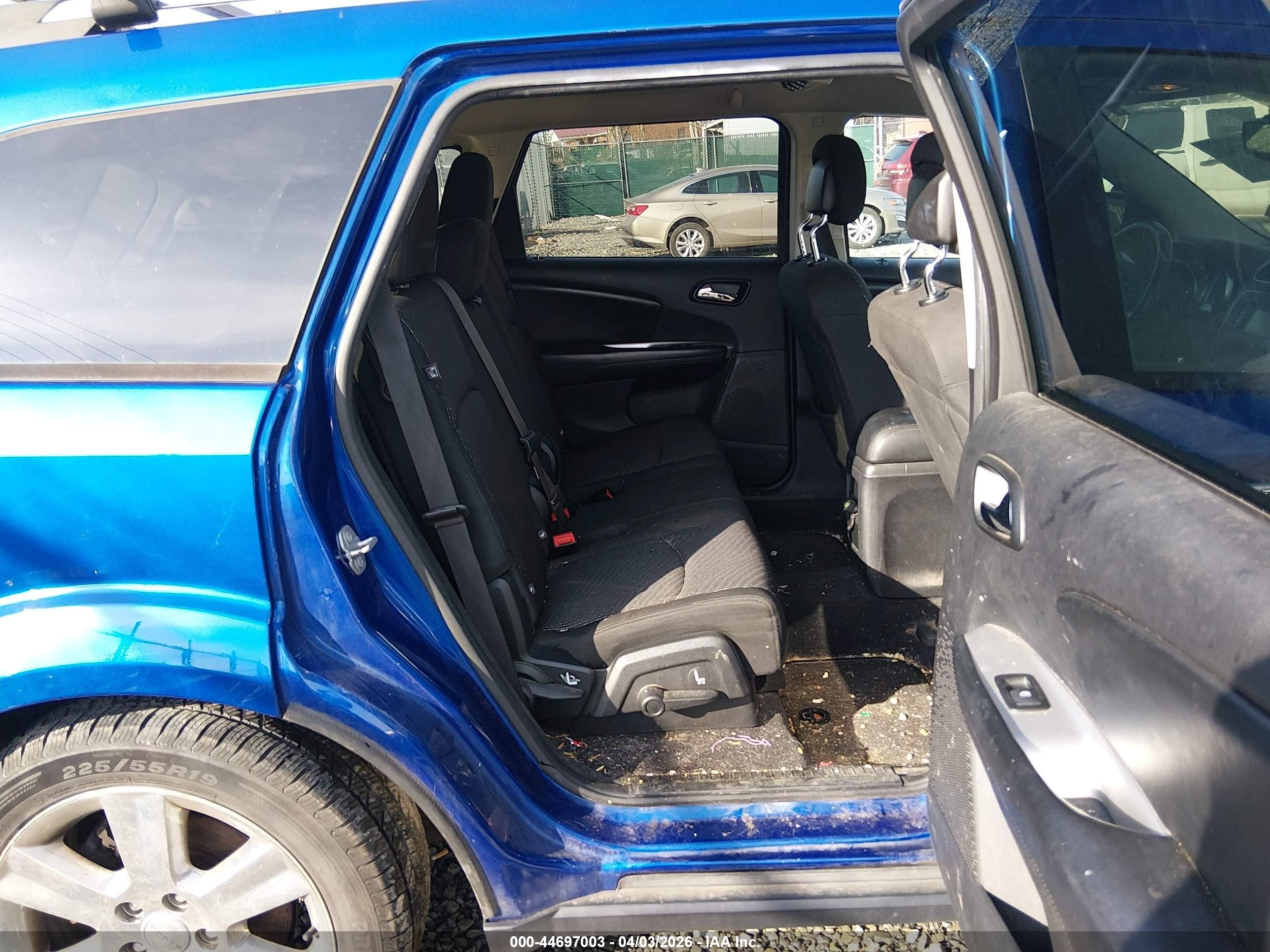 2015 Dodge Journey Se Blue vin: 3C4PDCAB6FT580273