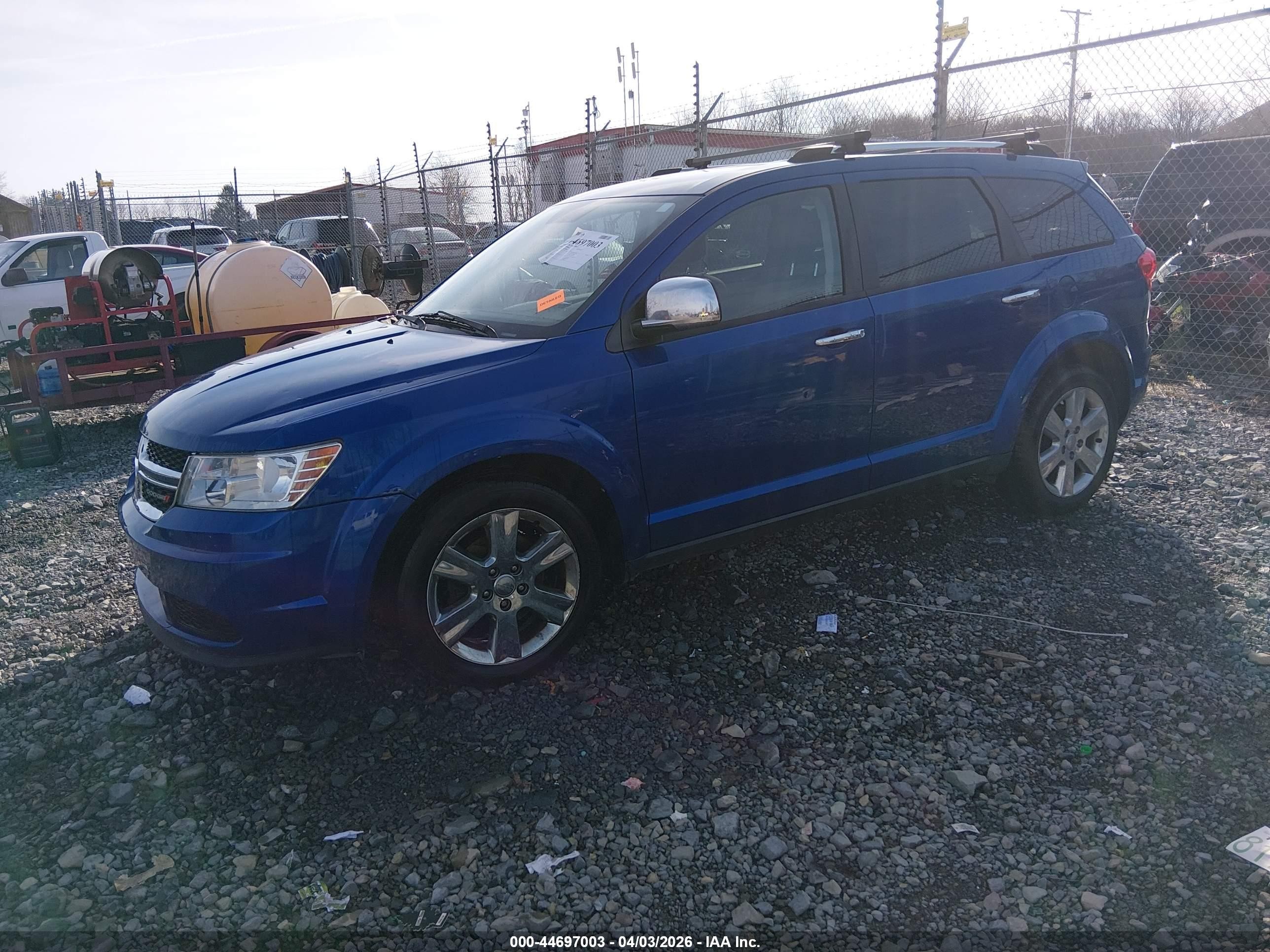 2015 Dodge Journey Se Blue vin: 3C4PDCAB6FT580273