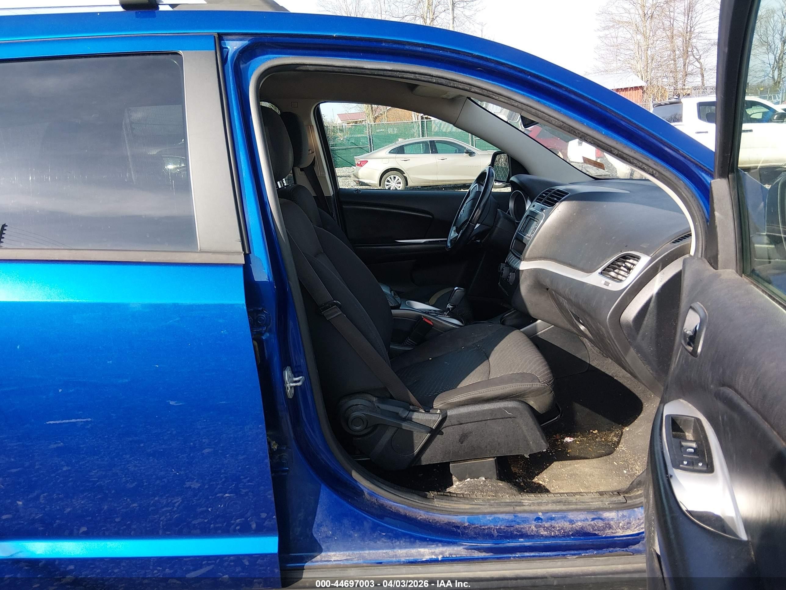 2015 Dodge Journey Se Blue vin: 3C4PDCAB6FT580273