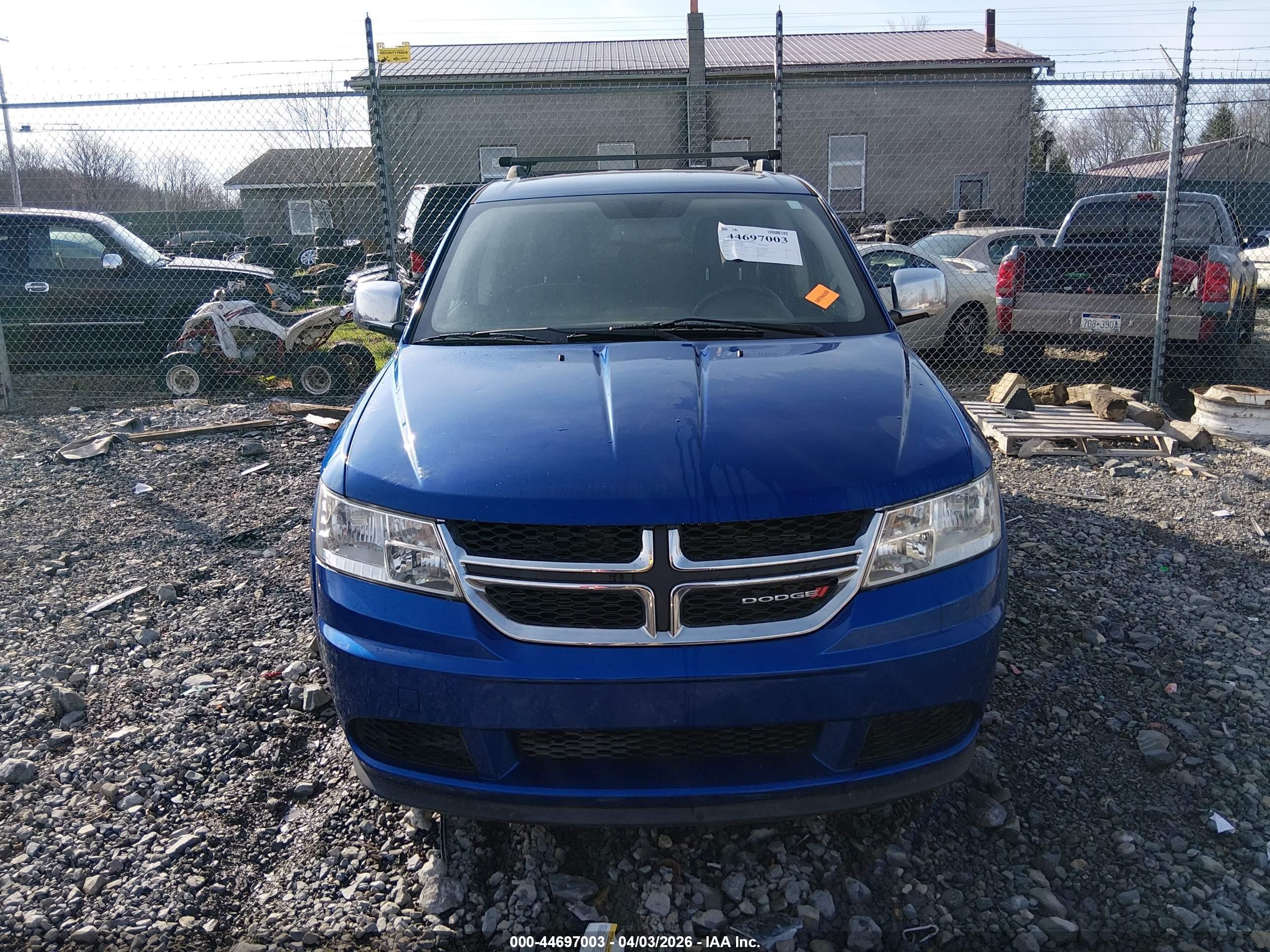 2015 Dodge Journey Se Blue vin: 3C4PDCAB6FT580273