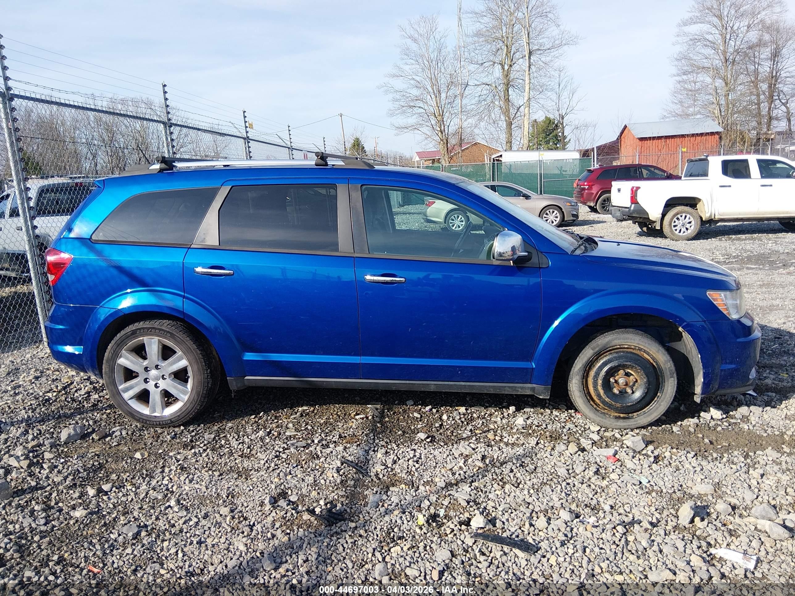 2015 Dodge Journey Se Blue vin: 3C4PDCAB6FT580273