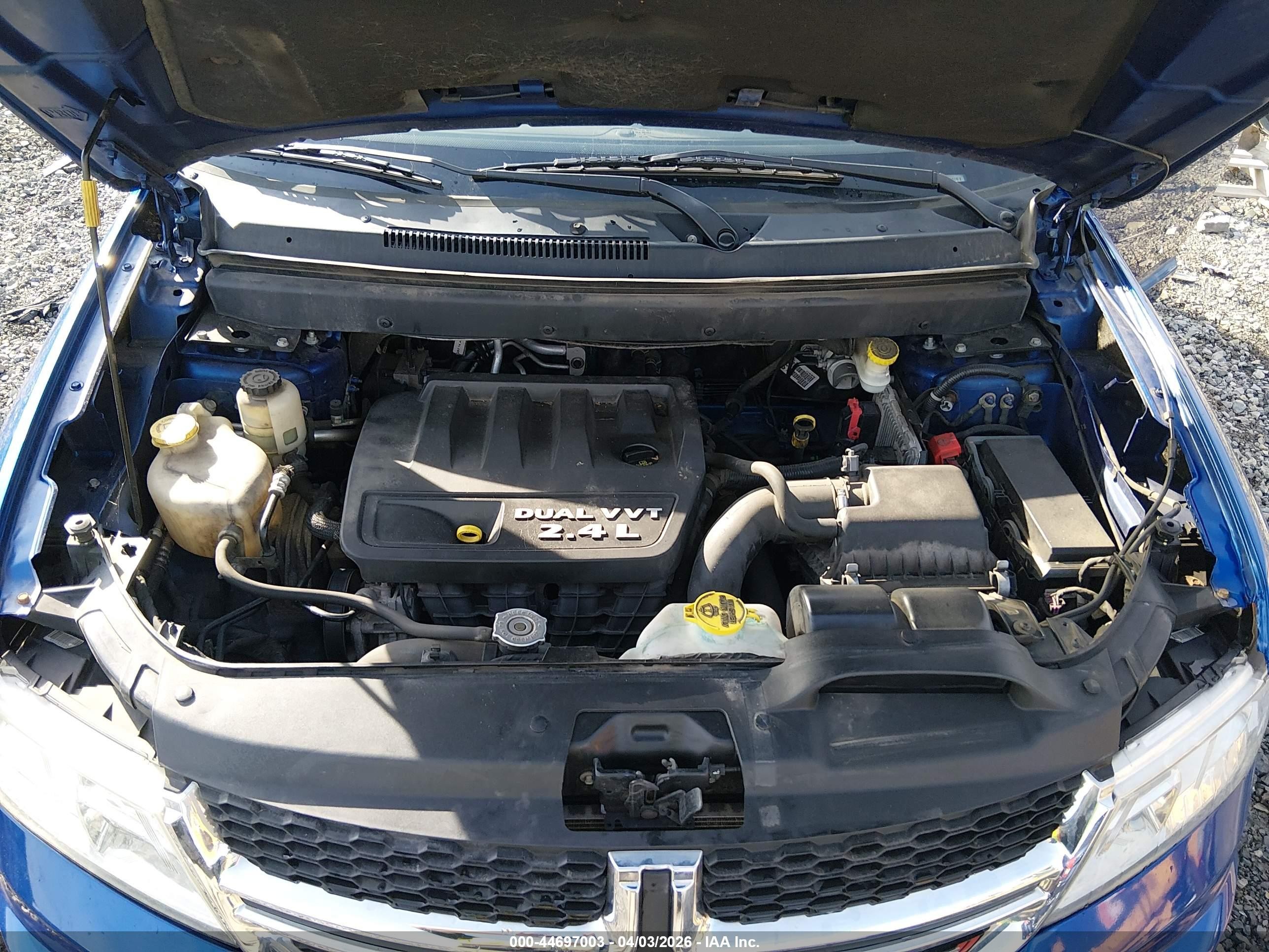 2015 Dodge Journey Se Blue vin: 3C4PDCAB6FT580273