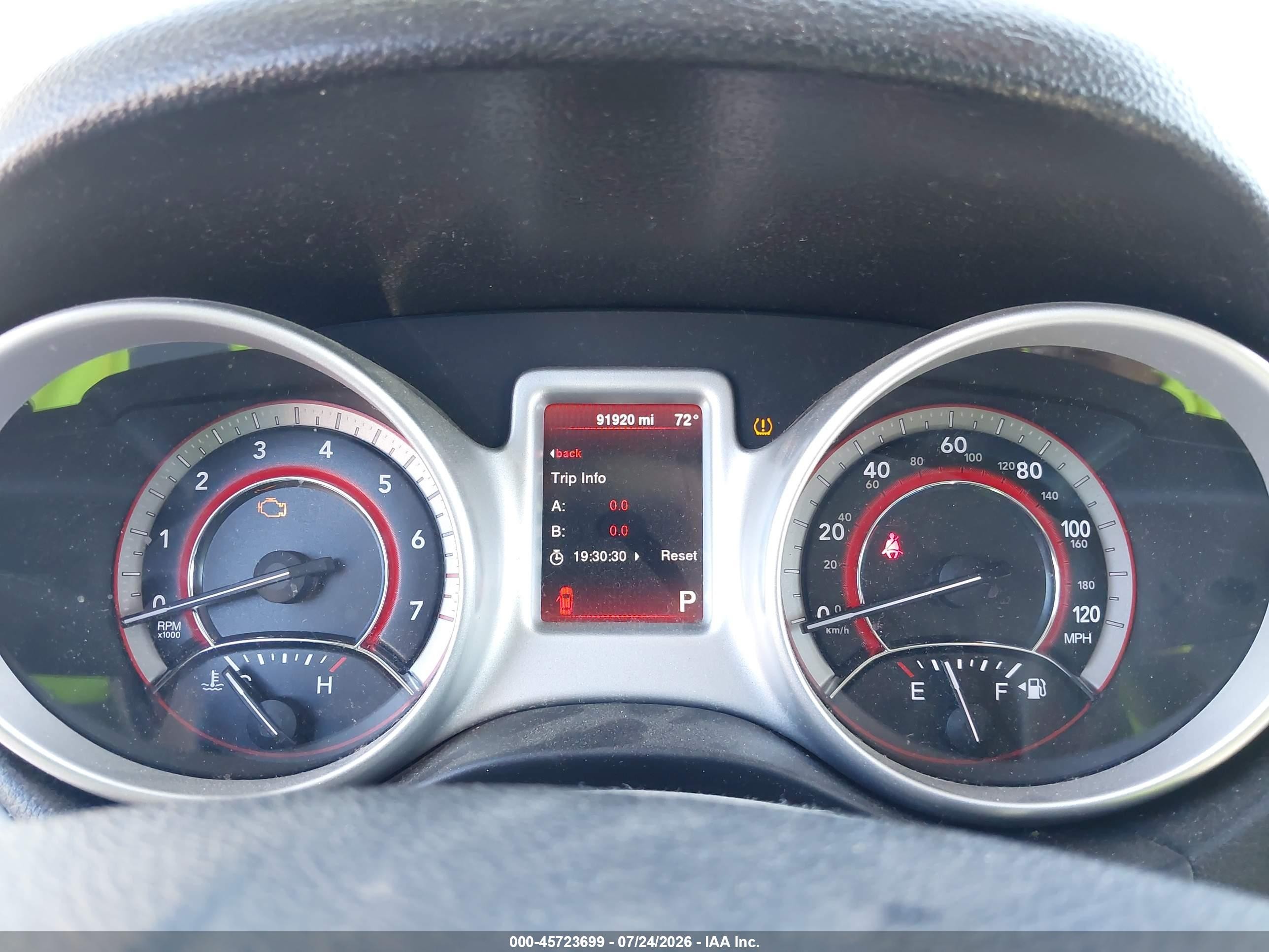 2015 Dodge Journey American Value Pkg Серый vin: 3C4PDCAB6FT587756