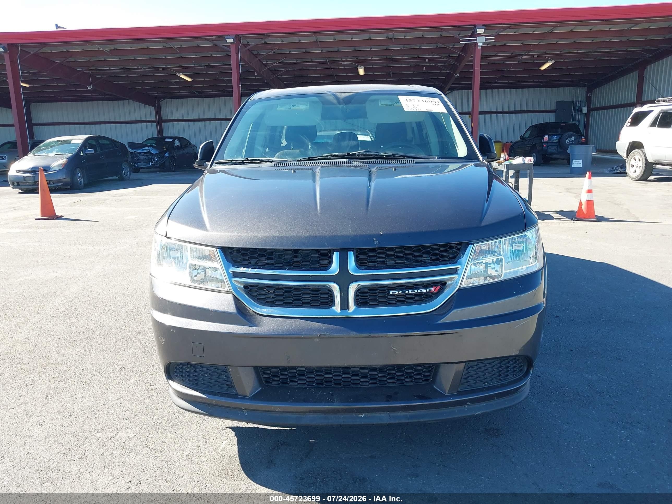 2015 Dodge Journey American Value Pkg Серый vin: 3C4PDCAB6FT587756