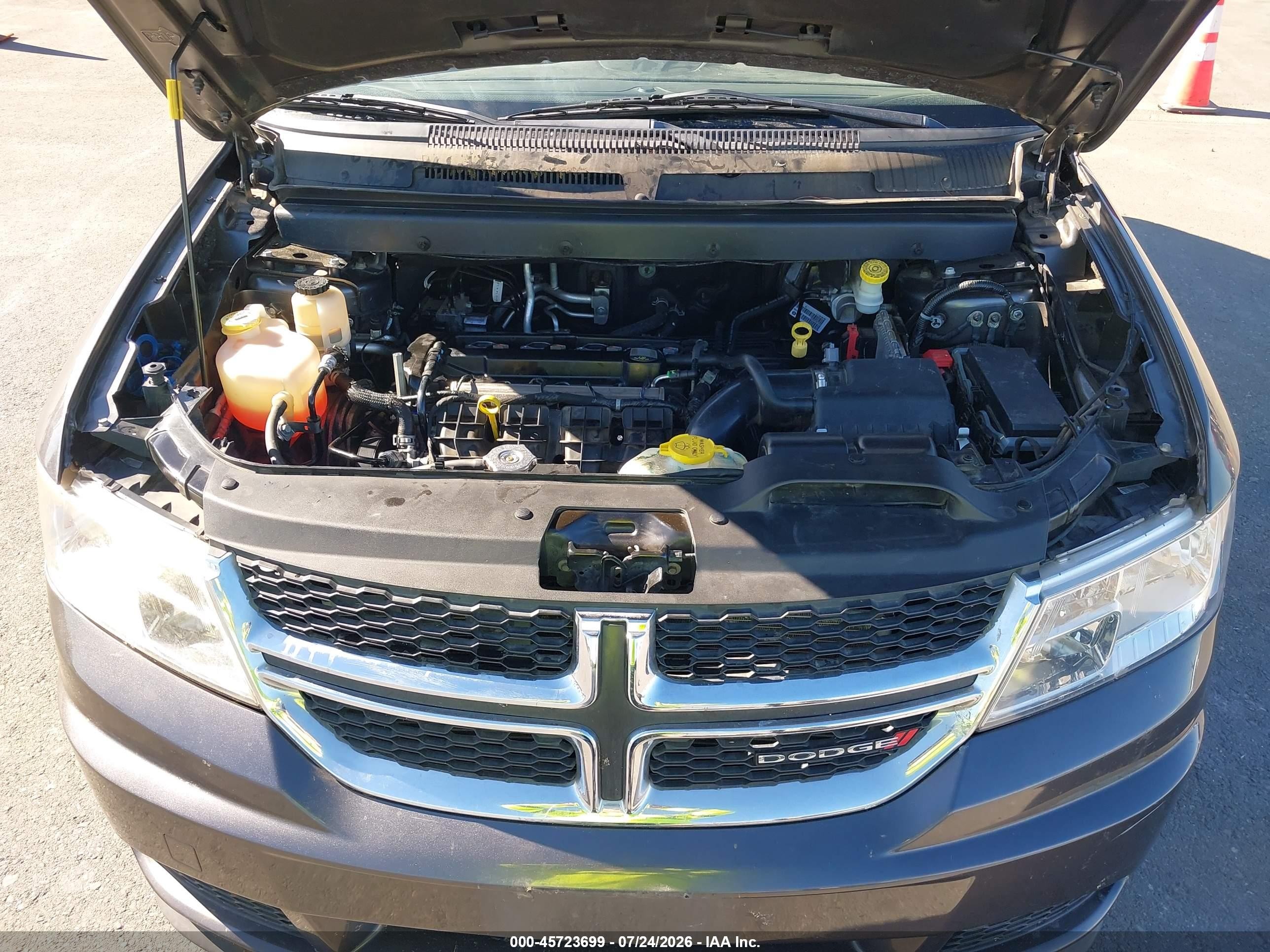 2015 Dodge Journey American Value Pkg Серый vin: 3C4PDCAB6FT587756