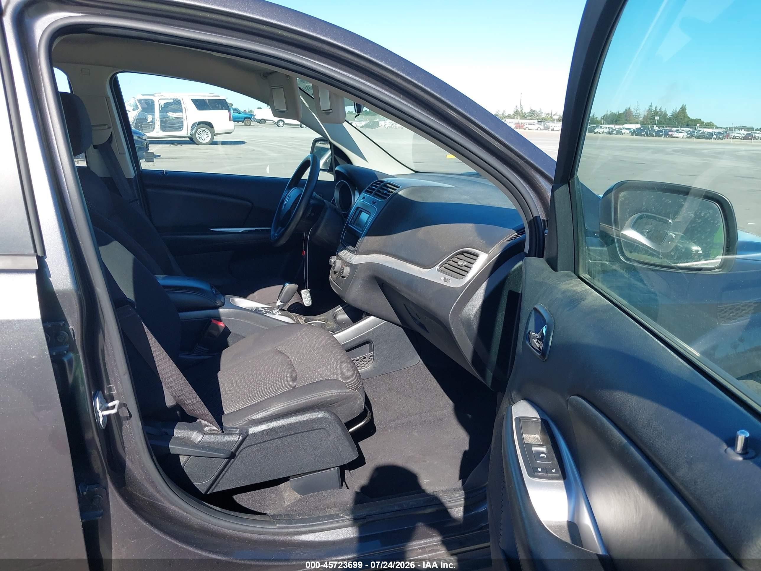 2015 Dodge Journey American Value Pkg Серый vin: 3C4PDCAB6FT587756