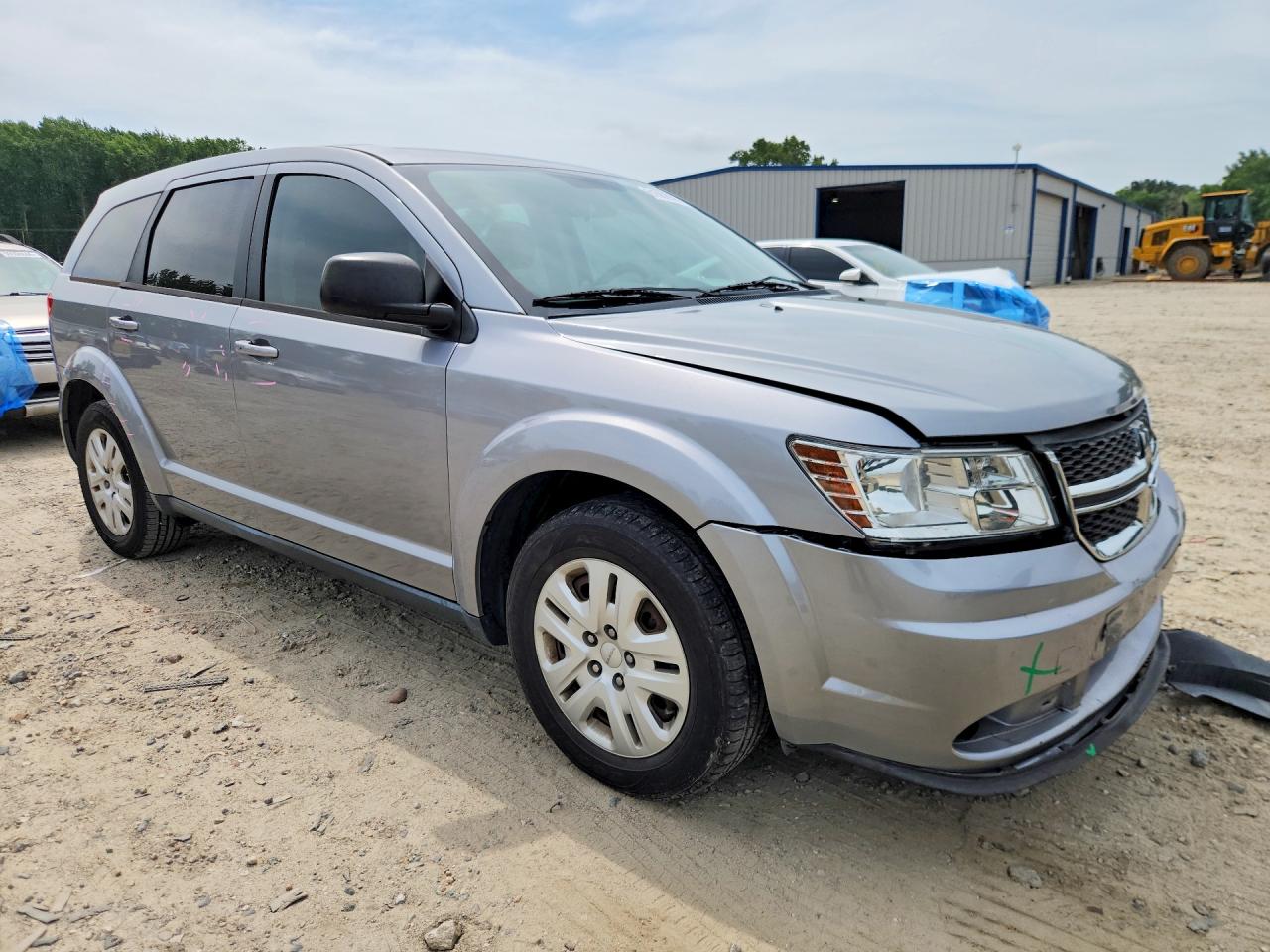 2015 Dodge Journey Se Silver vin: 3C4PDCAB6FT591936