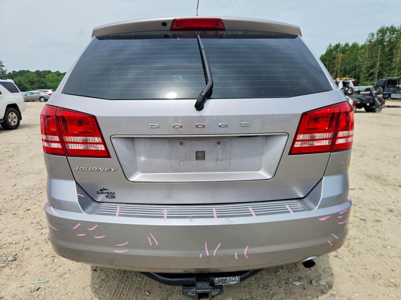 2015 Dodge Journey Se Silver vin: 3C4PDCAB6FT591936