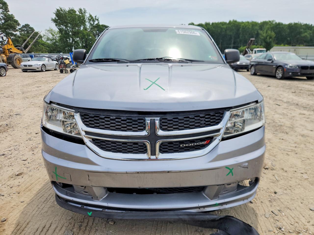 2015 Dodge Journey Se Silver vin: 3C4PDCAB6FT591936