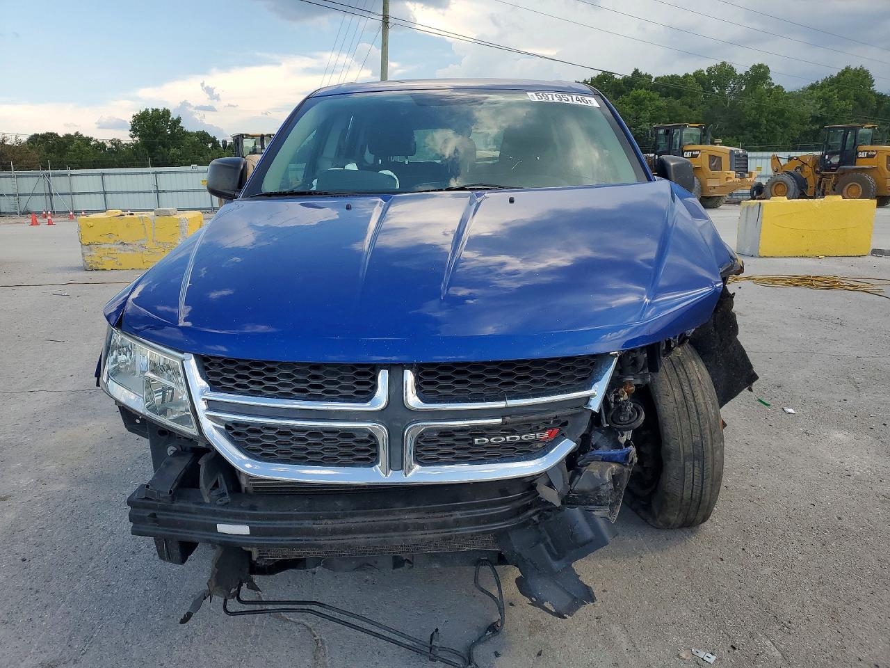 2015 Dodge Journey Se Blue vin: 3C4PDCAB6FT613031
