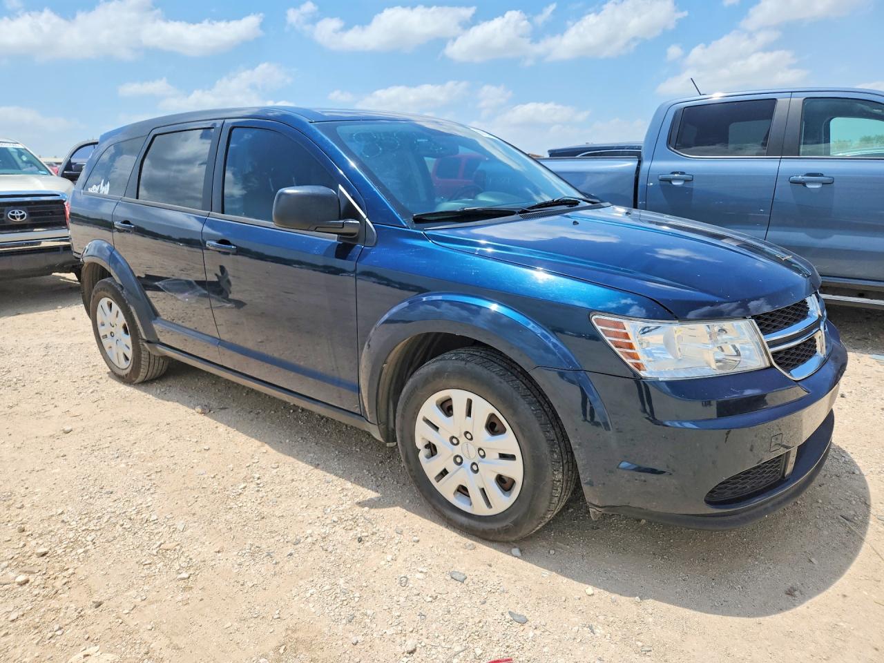 2015 Dodge Journey Se Blue vin: 3C4PDCAB6FT614728