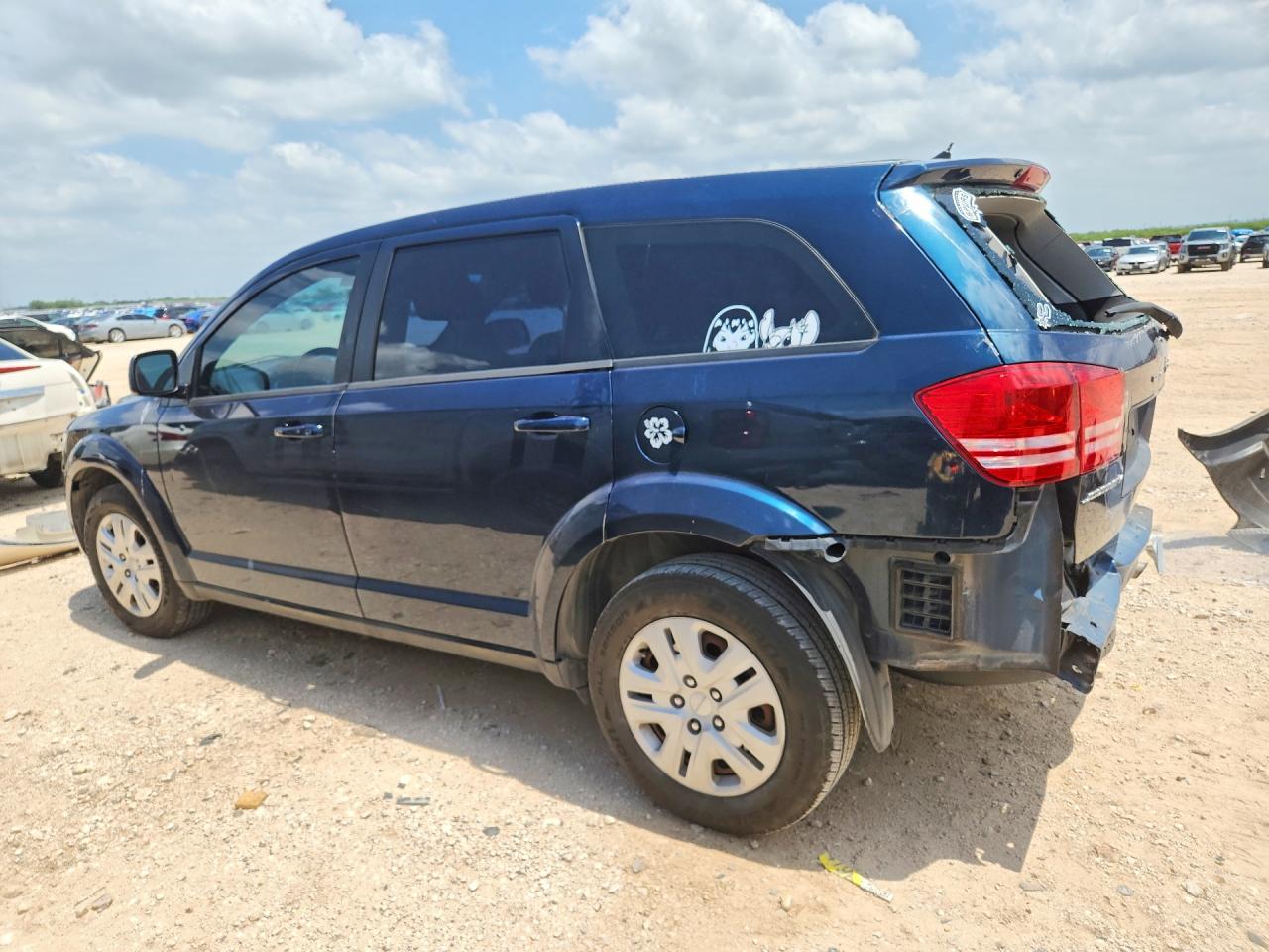 2015 Dodge Journey Se Blue vin: 3C4PDCAB6FT614728