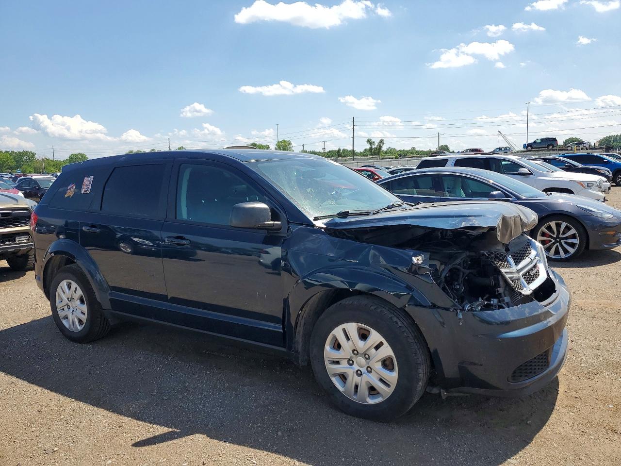 2015 Dodge Journey Se Blue vin: 3C4PDCAB6FT659300