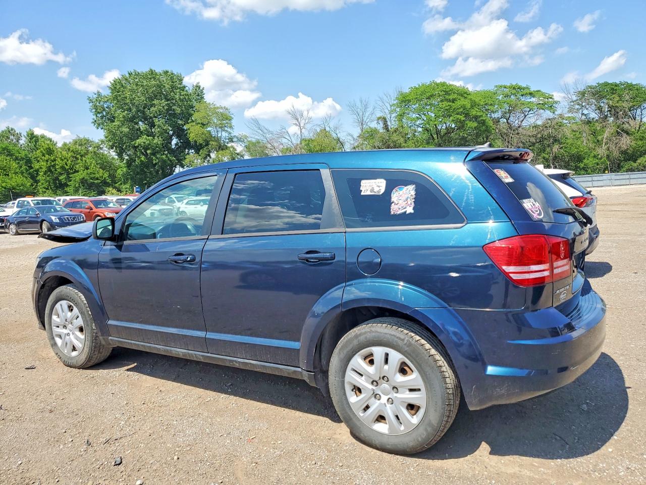 2015 Dodge Journey Se Blue vin: 3C4PDCAB6FT659300