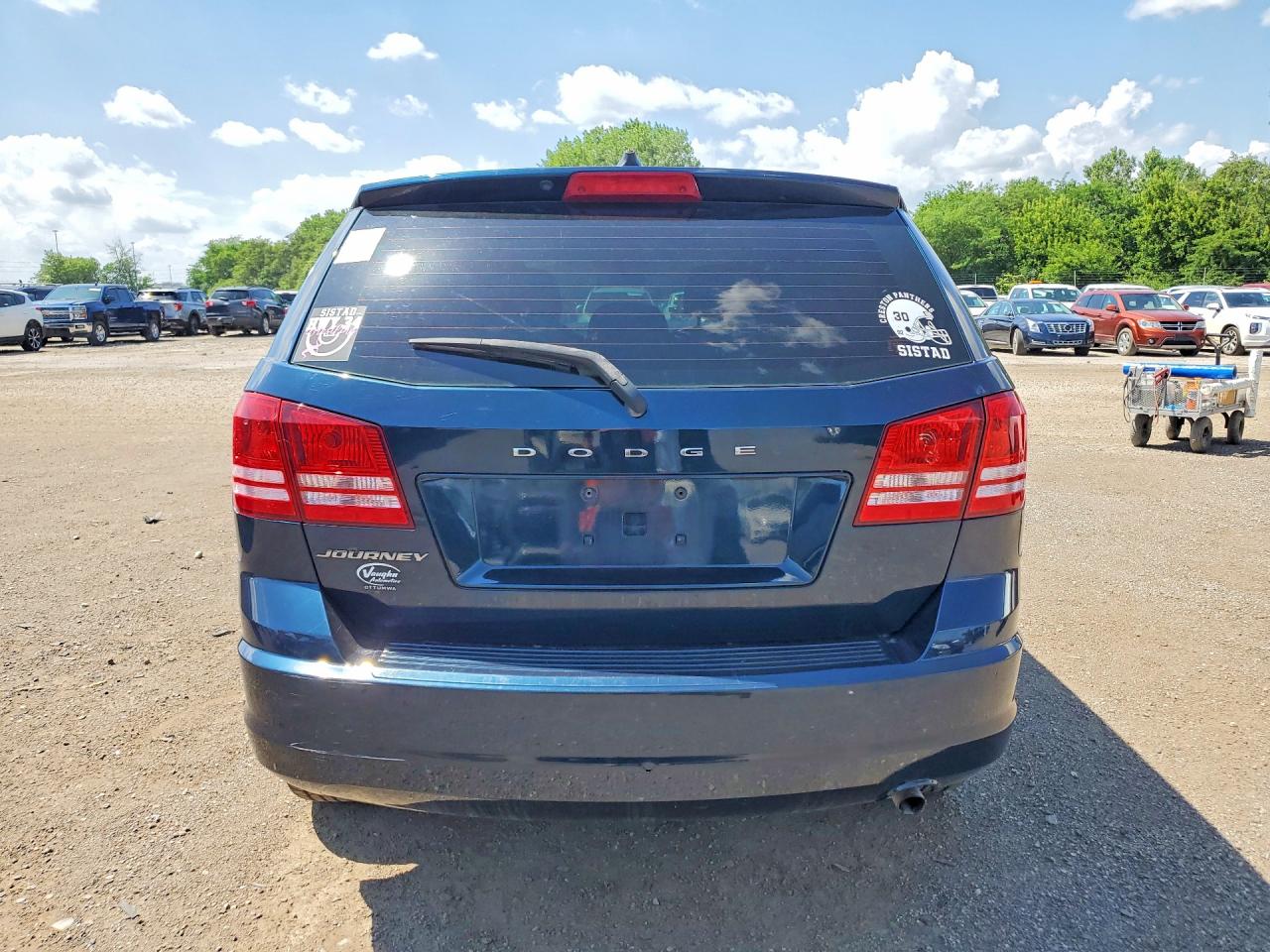 2015 Dodge Journey Se Blue vin: 3C4PDCAB6FT659300
