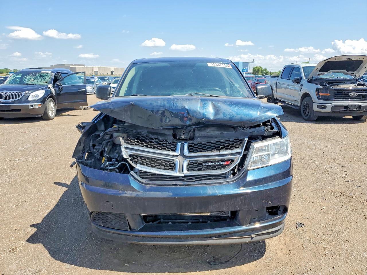 2015 Dodge Journey Se Blue vin: 3C4PDCAB6FT659300