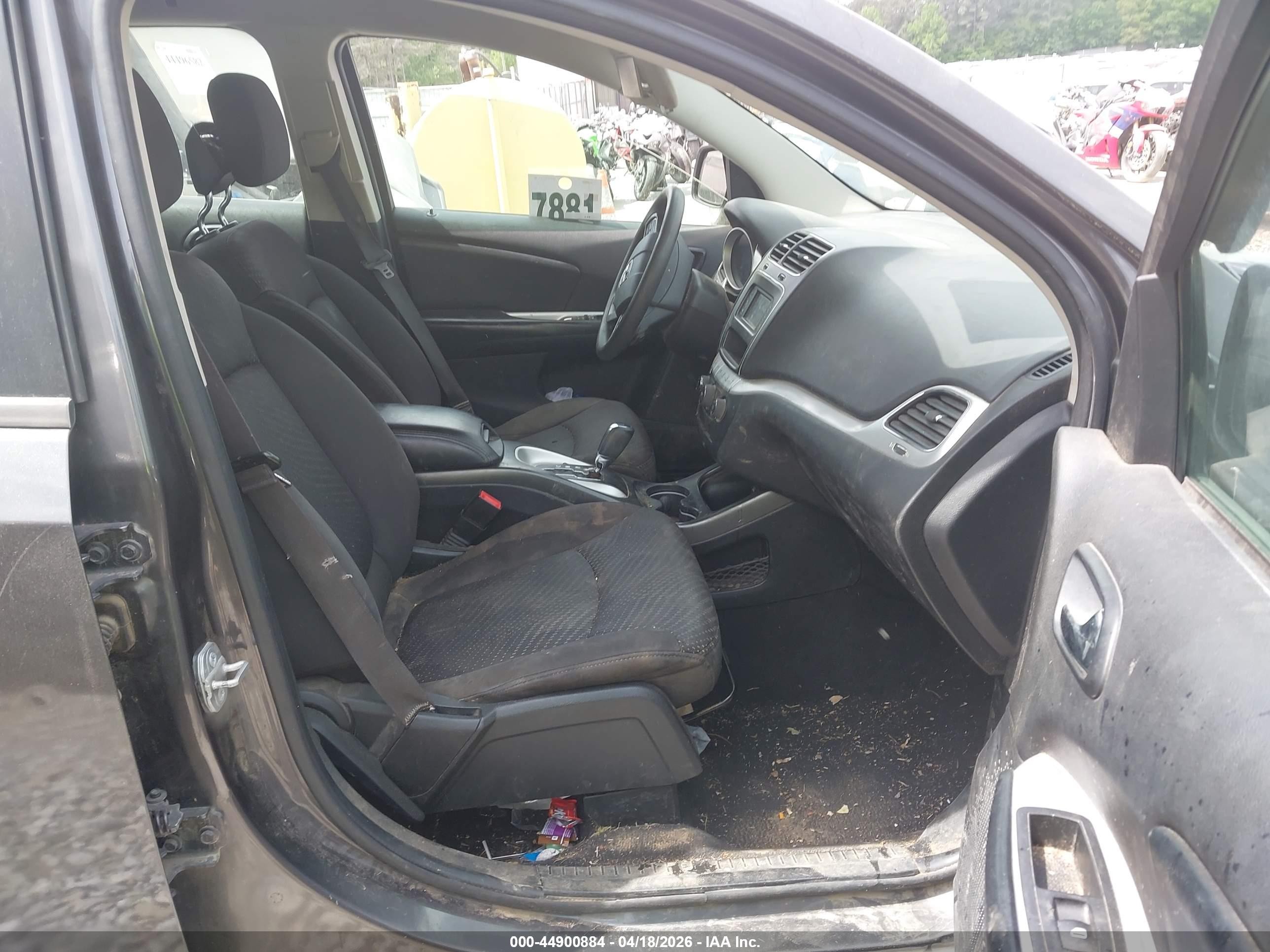 2015 Dodge Journey American Value Pkg Gray vin: 3C4PDCAB6FT679739