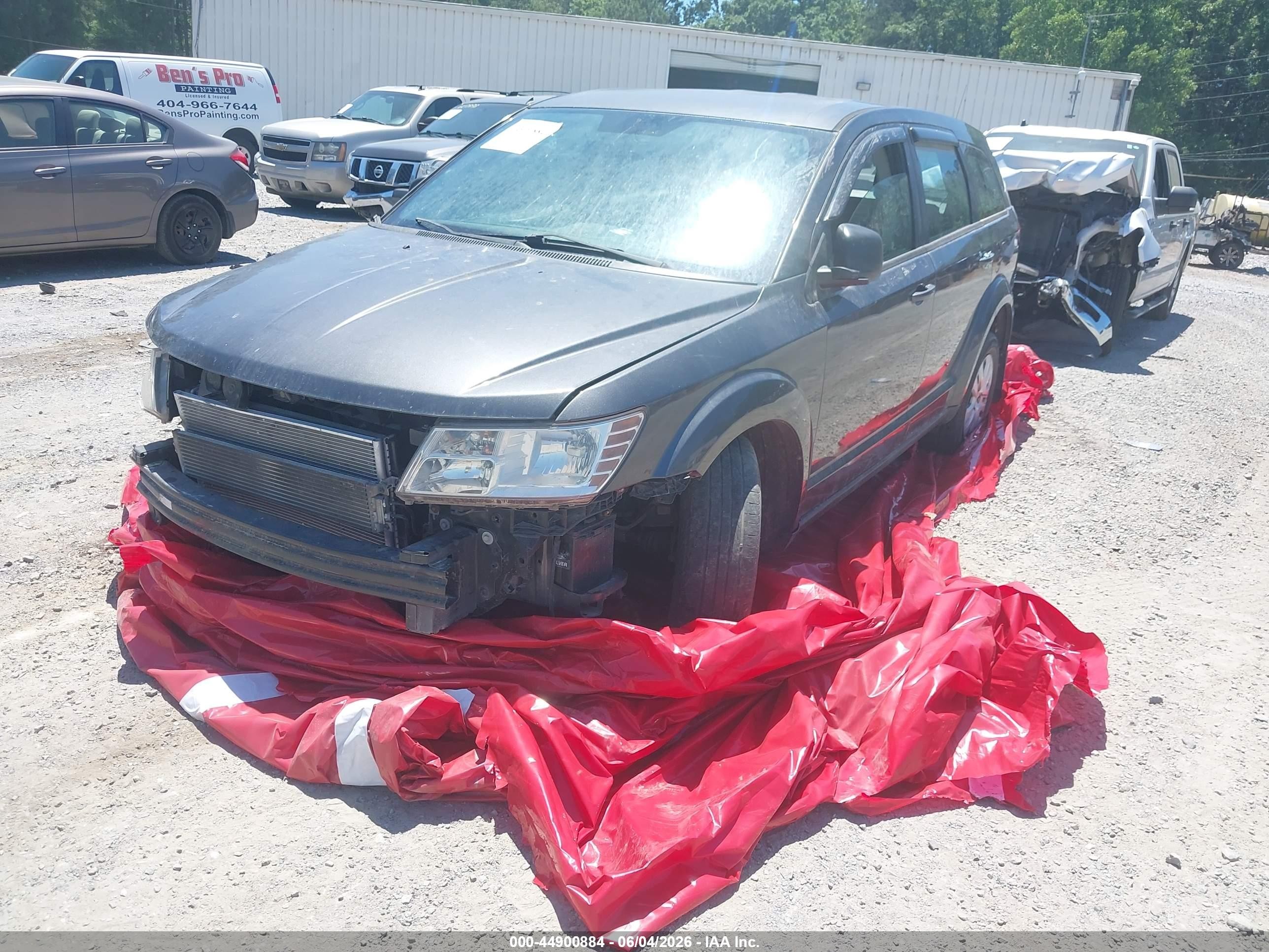 2015 Dodge Journey American Value Pkg Gray vin: 3C4PDCAB6FT679739
