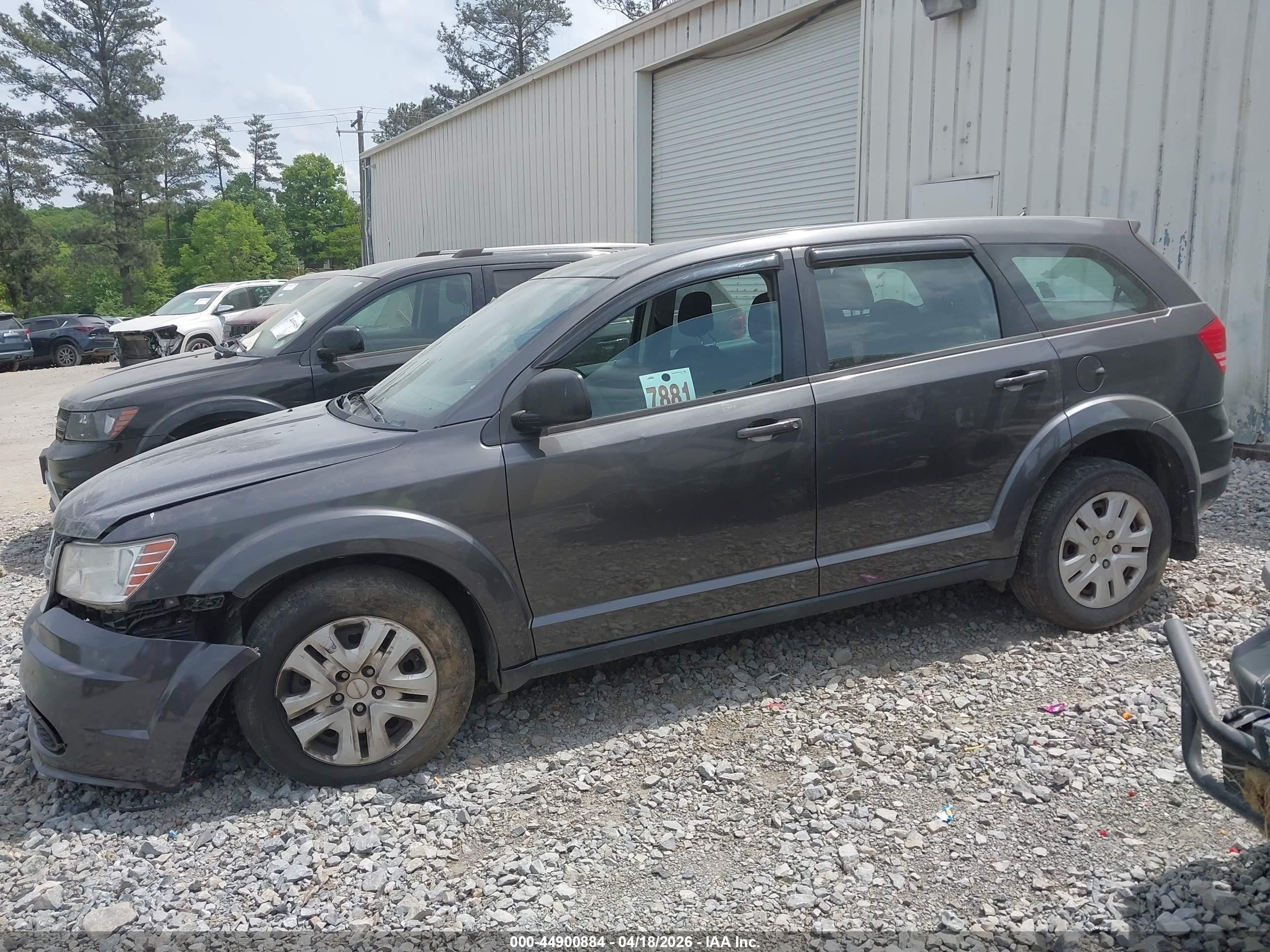 2015 Dodge Journey American Value Pkg Gray vin: 3C4PDCAB6FT679739