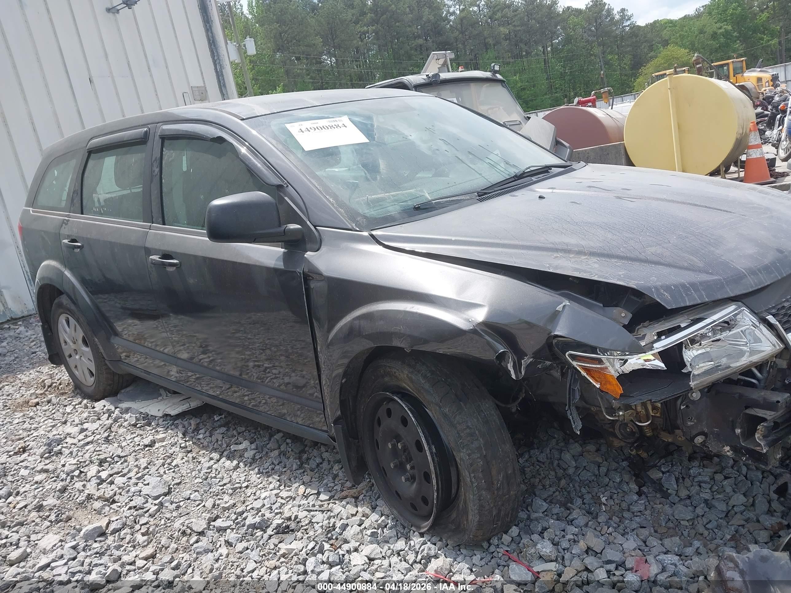 2015 Dodge Journey American Value Pkg Gray vin: 3C4PDCAB6FT679739