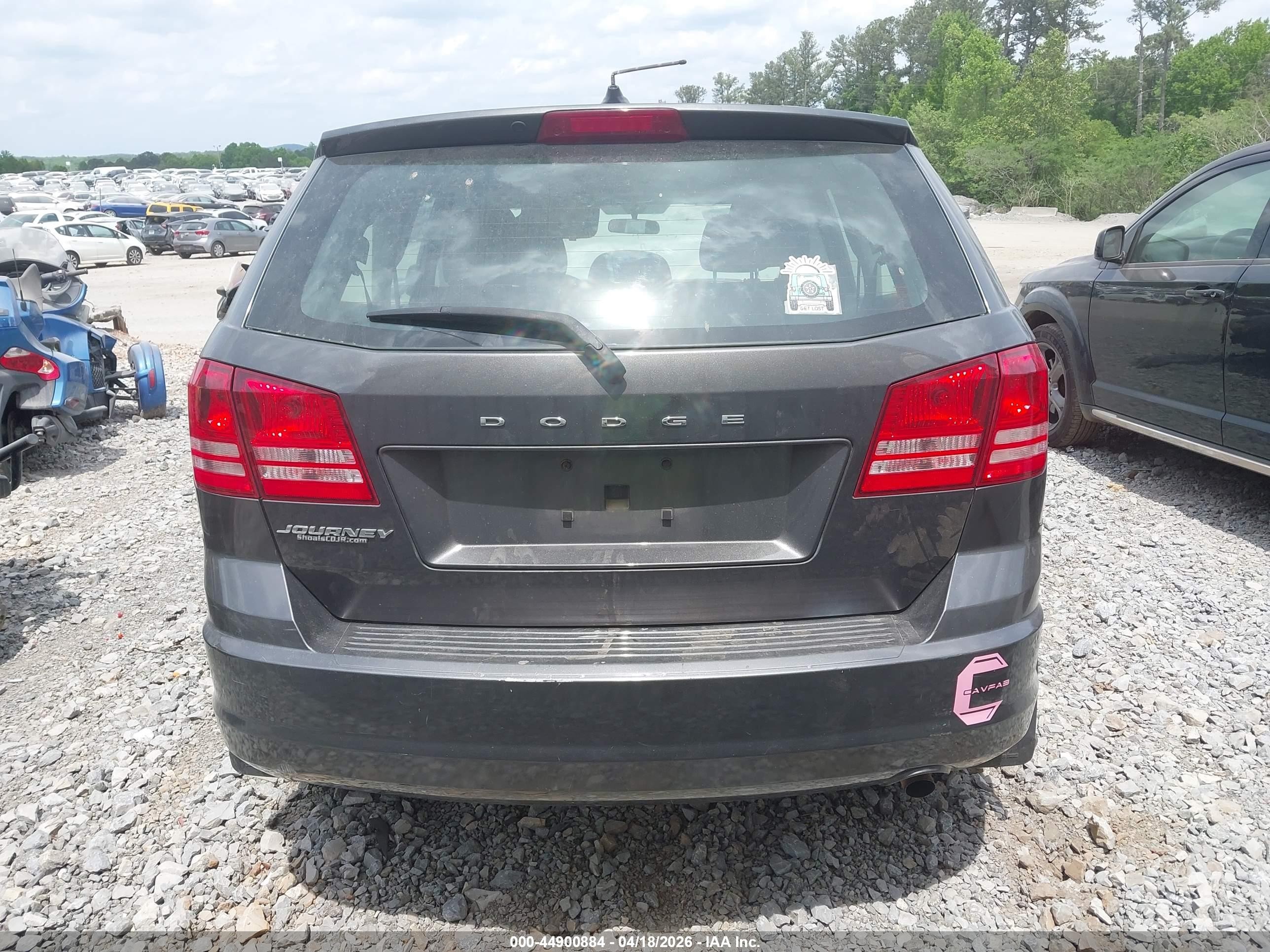 2015 Dodge Journey American Value Pkg Gray vin: 3C4PDCAB6FT679739