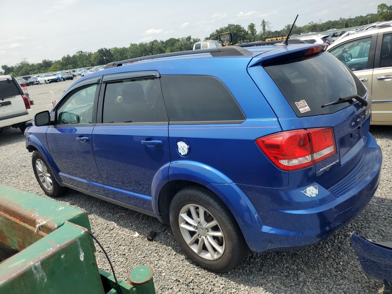 2015 Dodge Journey Se Blue vin: 3C4PDCAB6FT694905