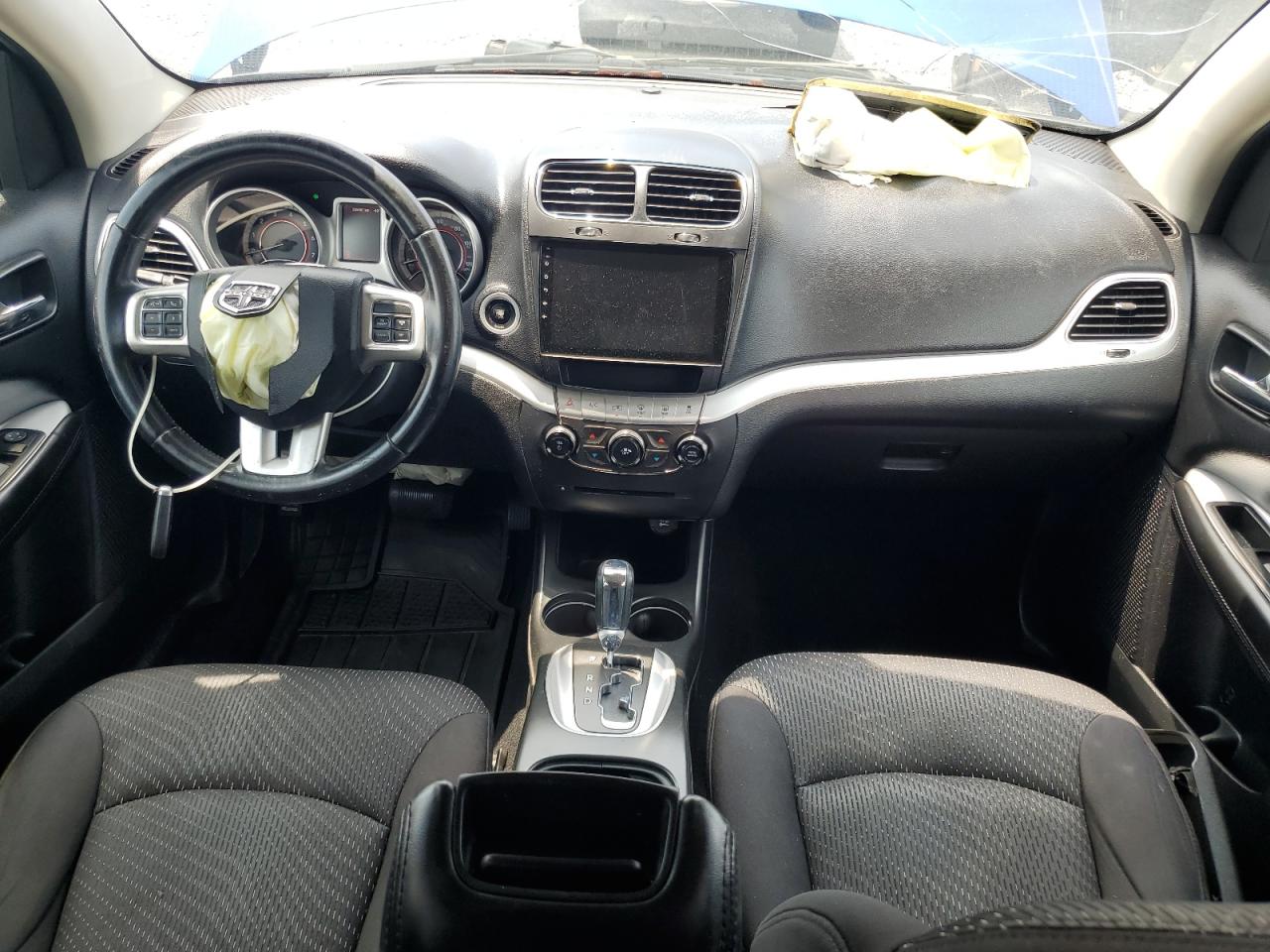 2015 Dodge Journey Se Blue vin: 3C4PDCAB6FT694905