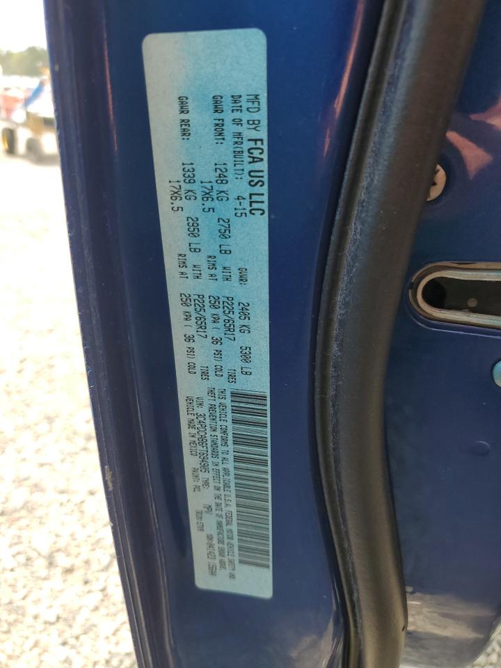 2015 Dodge Journey Se Blue vin: 3C4PDCAB6FT694905