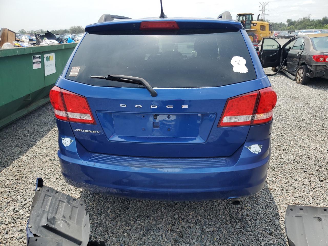 2015 Dodge Journey Se Blue vin: 3C4PDCAB6FT694905