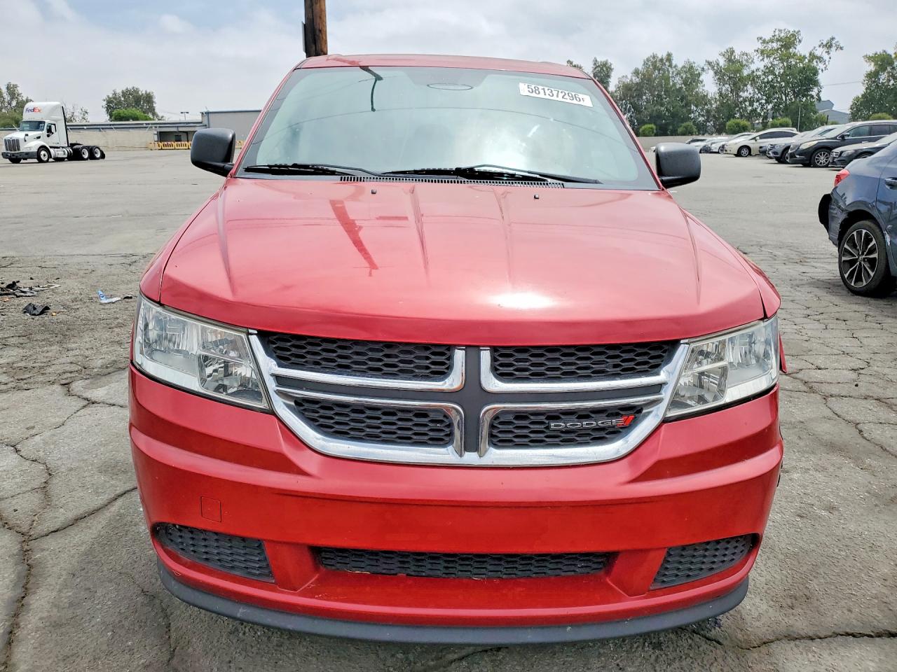 2015 Dodge Journey Se Красный vin: 3C4PDCAB6FT712528